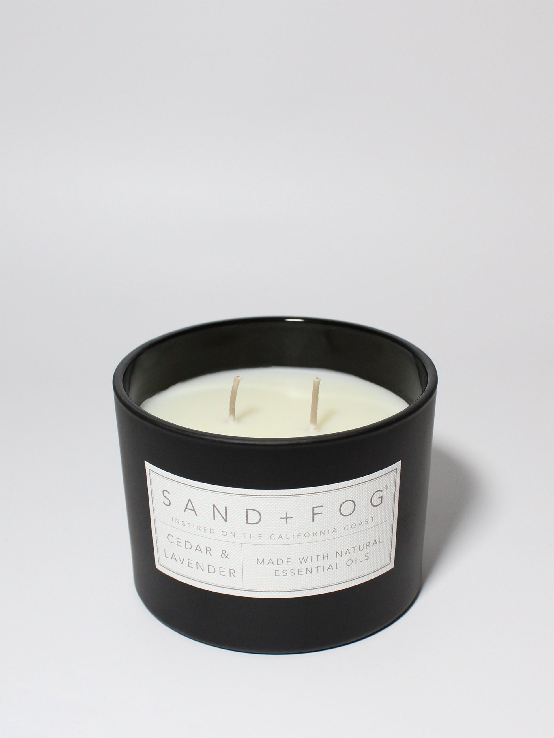 Sand Fog Cedar & Lavender 12 oz scented candle - Image 3