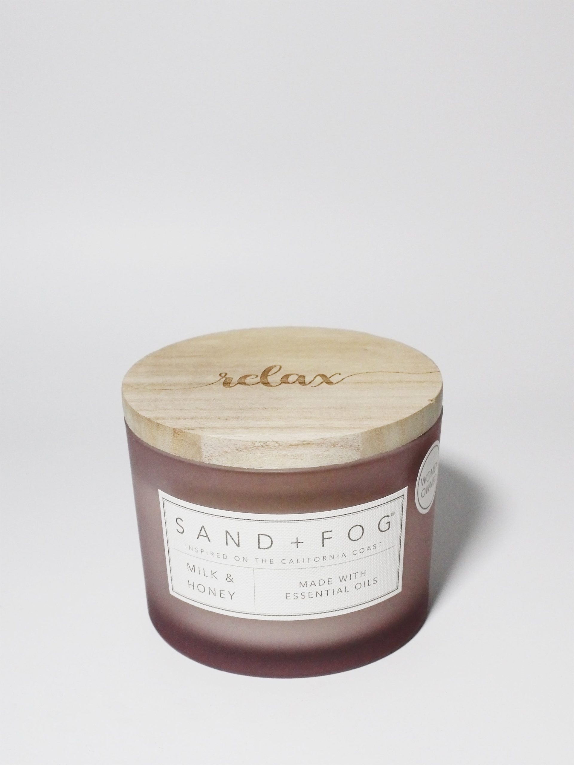 Sand Fog Milk & Honey 12 oz scented candle