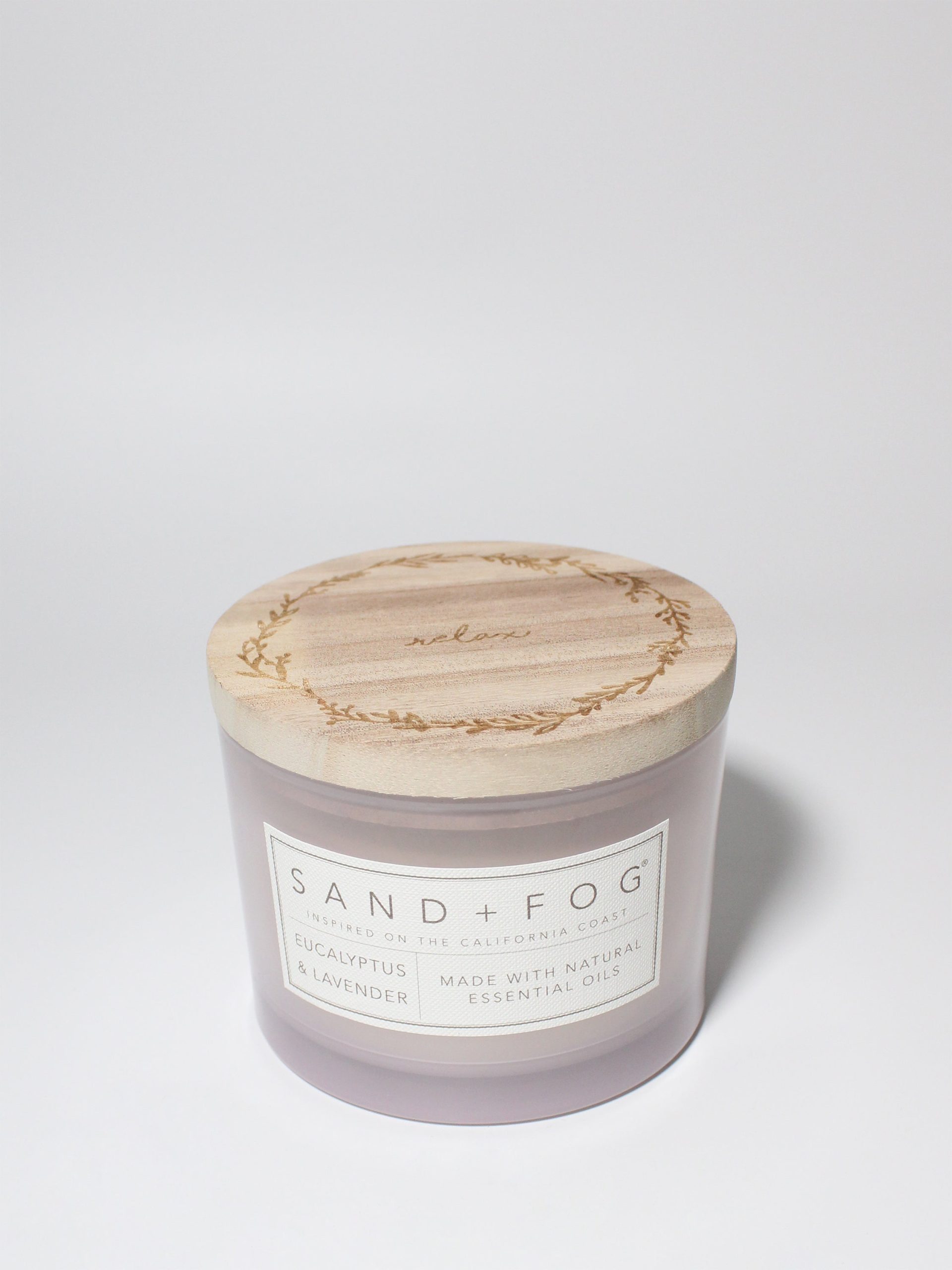 Sand Fog Eucalyptus & Lavender 12 oz scented candle