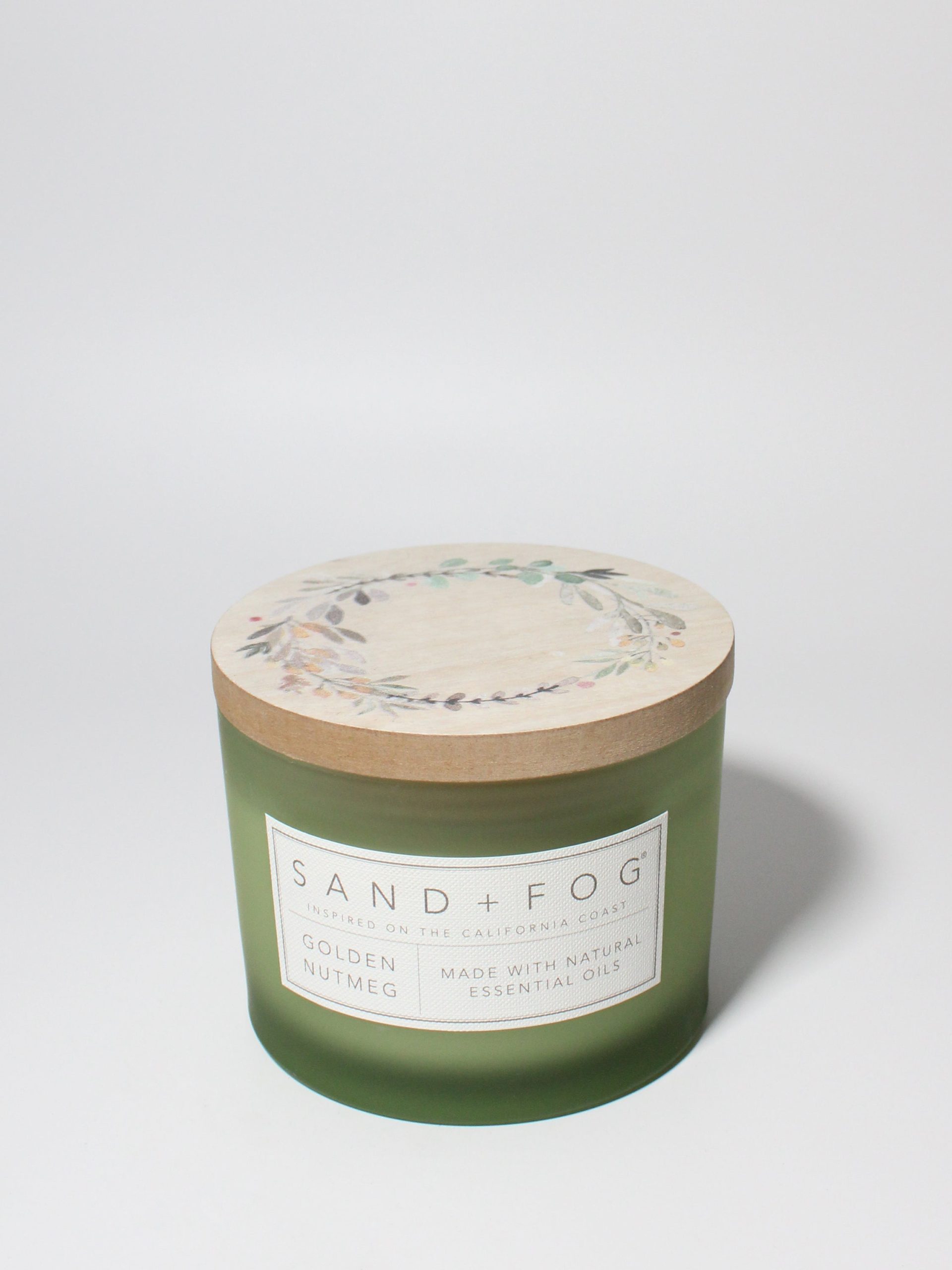 Sand Fog Golden Nutmeg 12 oz scented candle