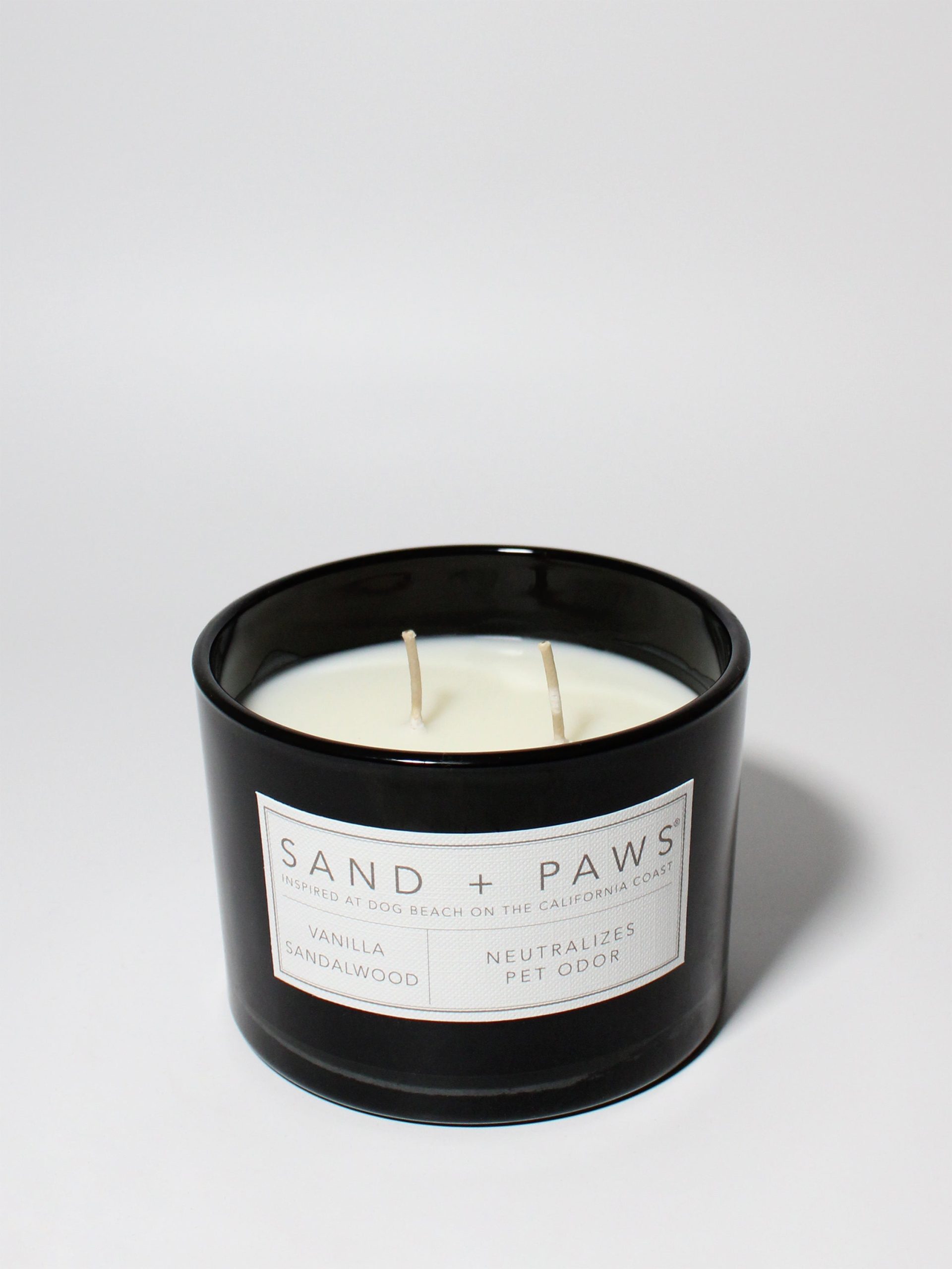 Sand Fog Sand + Paws Vanilla Sandalwood 12 oz scented candle - Image 3