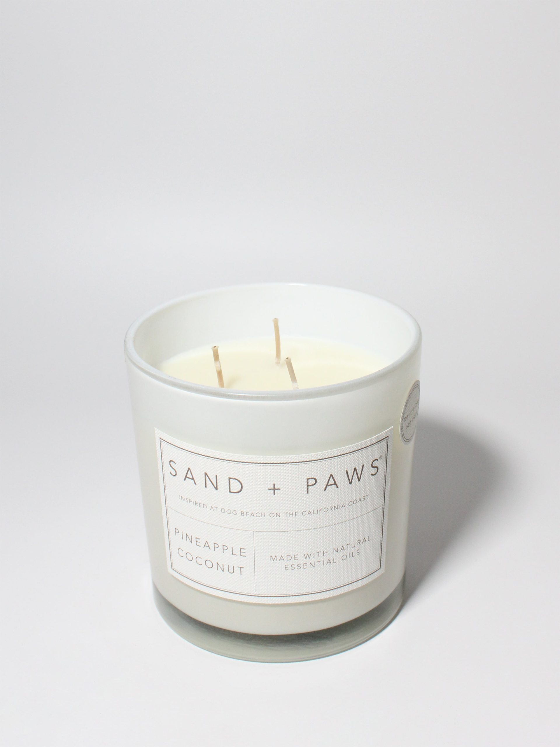 Sand Fog Sand + Paws Pineapple Coconut 21 oz scented candle - Image 3