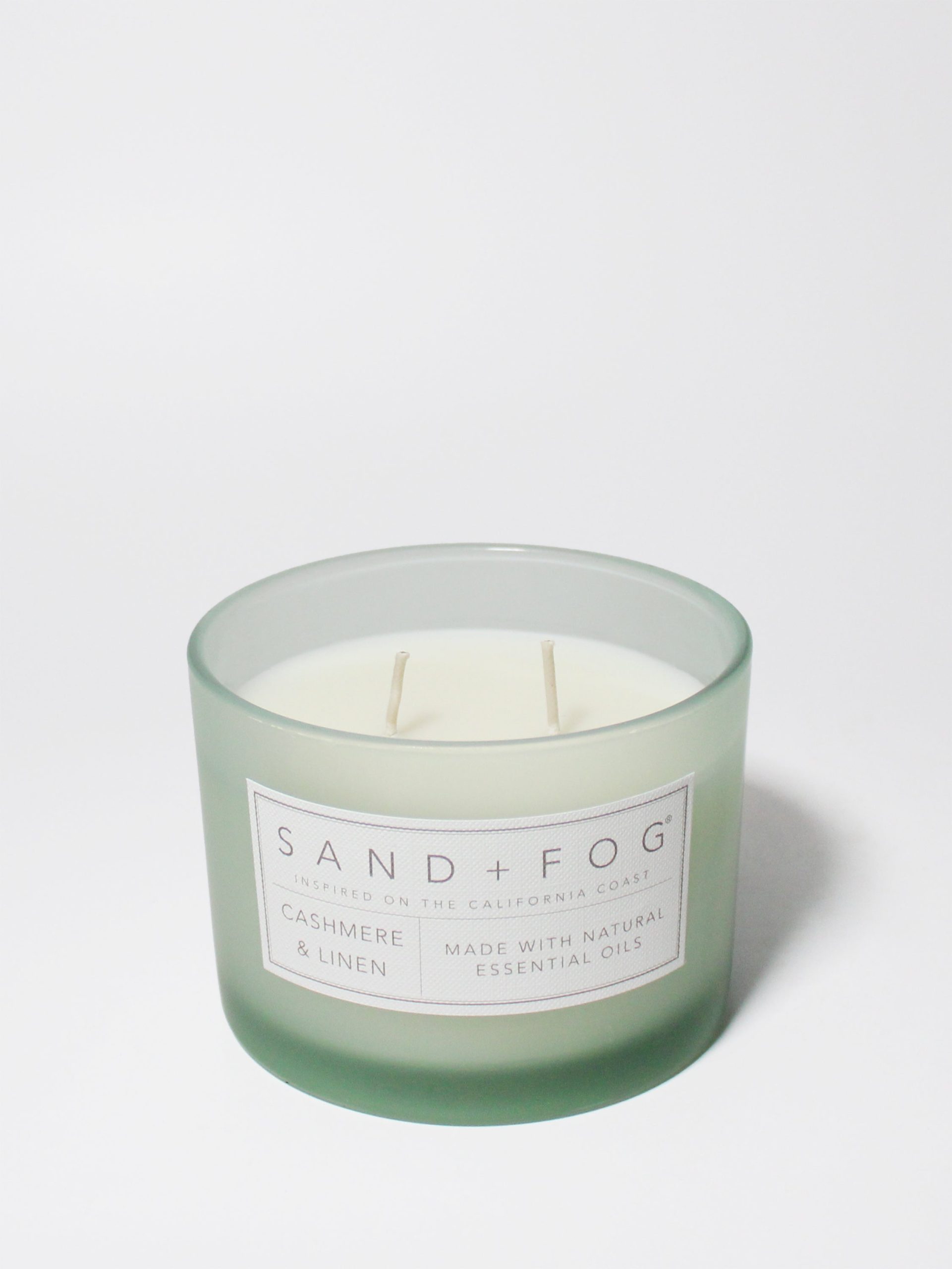 Sand Fog Cashmere & Linen 12 oz scented candle - Image 3