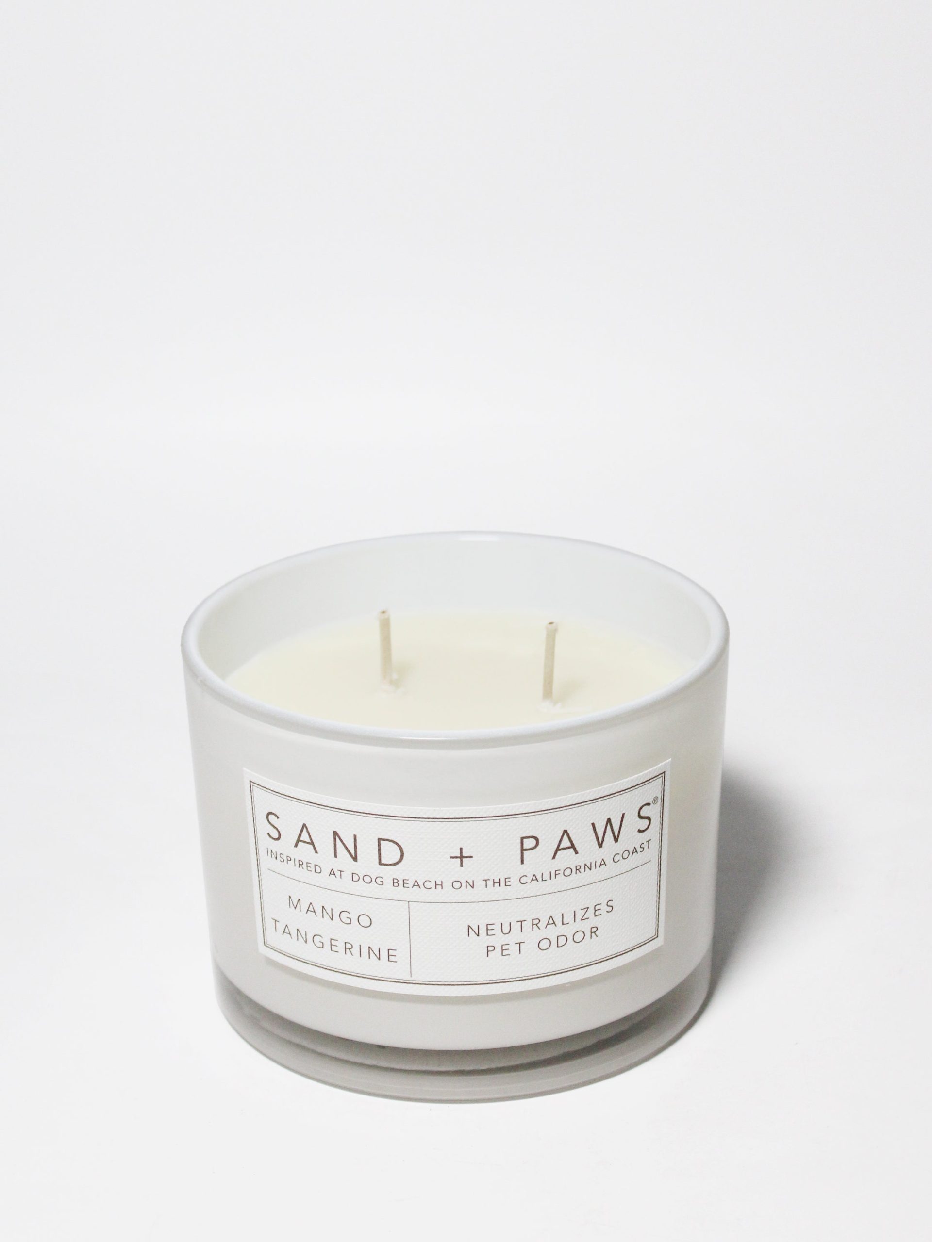 Sand Fog Sand + Paws Mango Tangerine 12 oz scented candle - Image 3