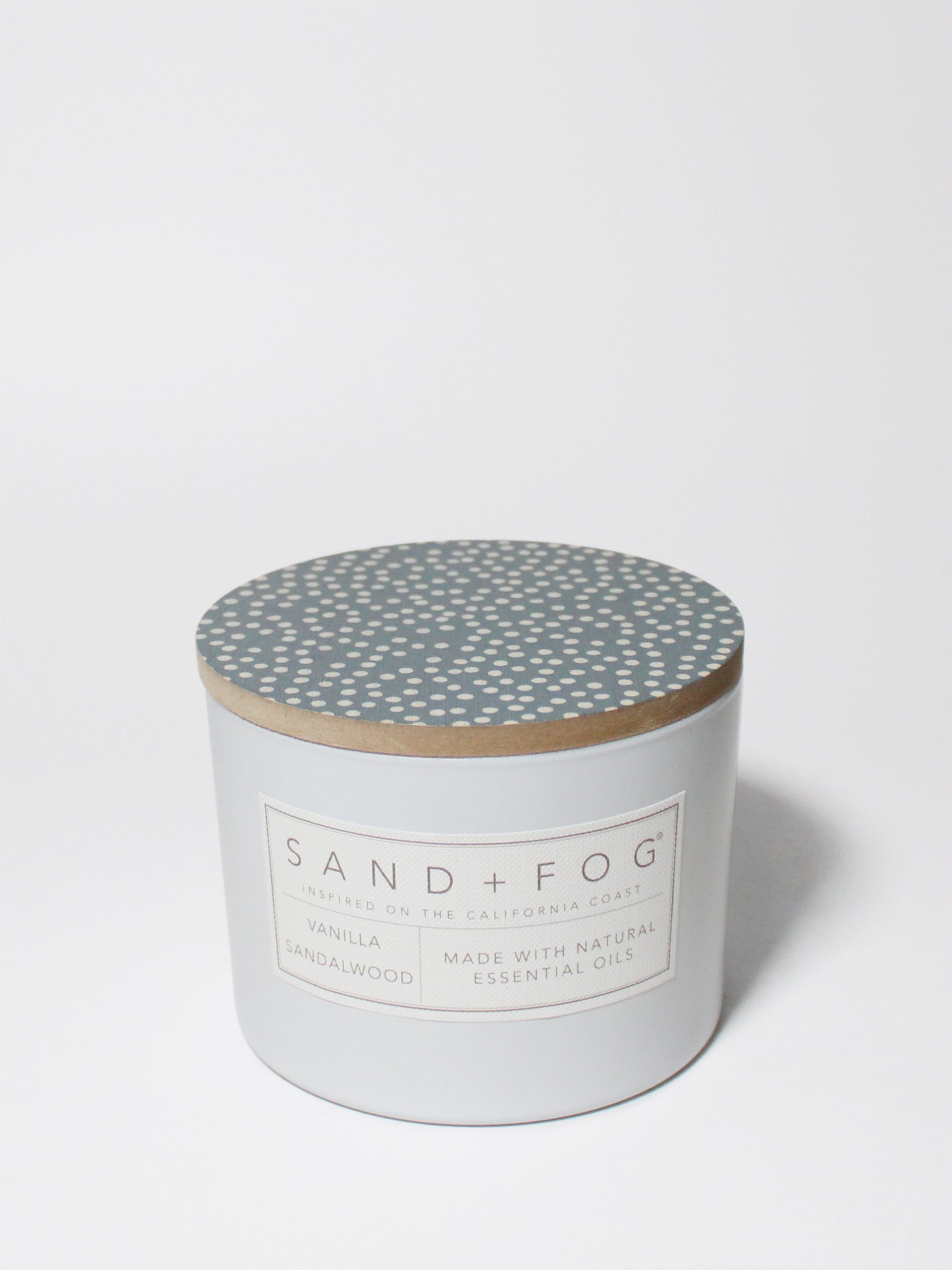 Sand Fog Vanilla Sandalwood 12 oz scented candle