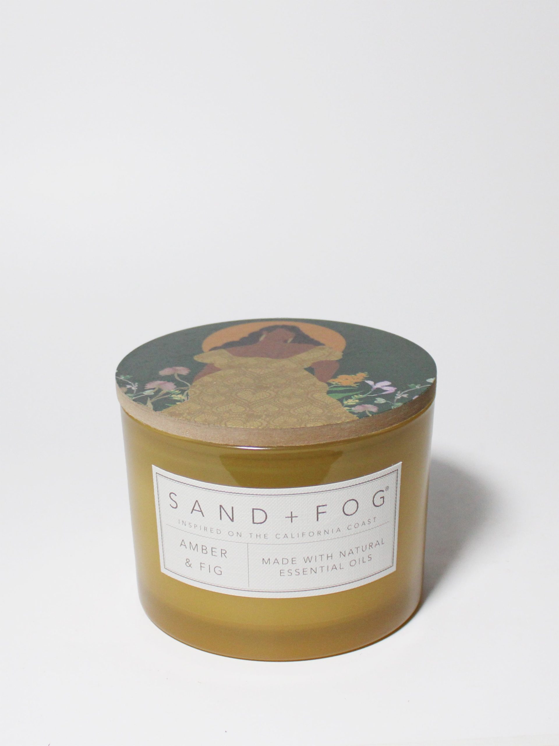 Sand Fog Amber & Fig 12 oz scented candle