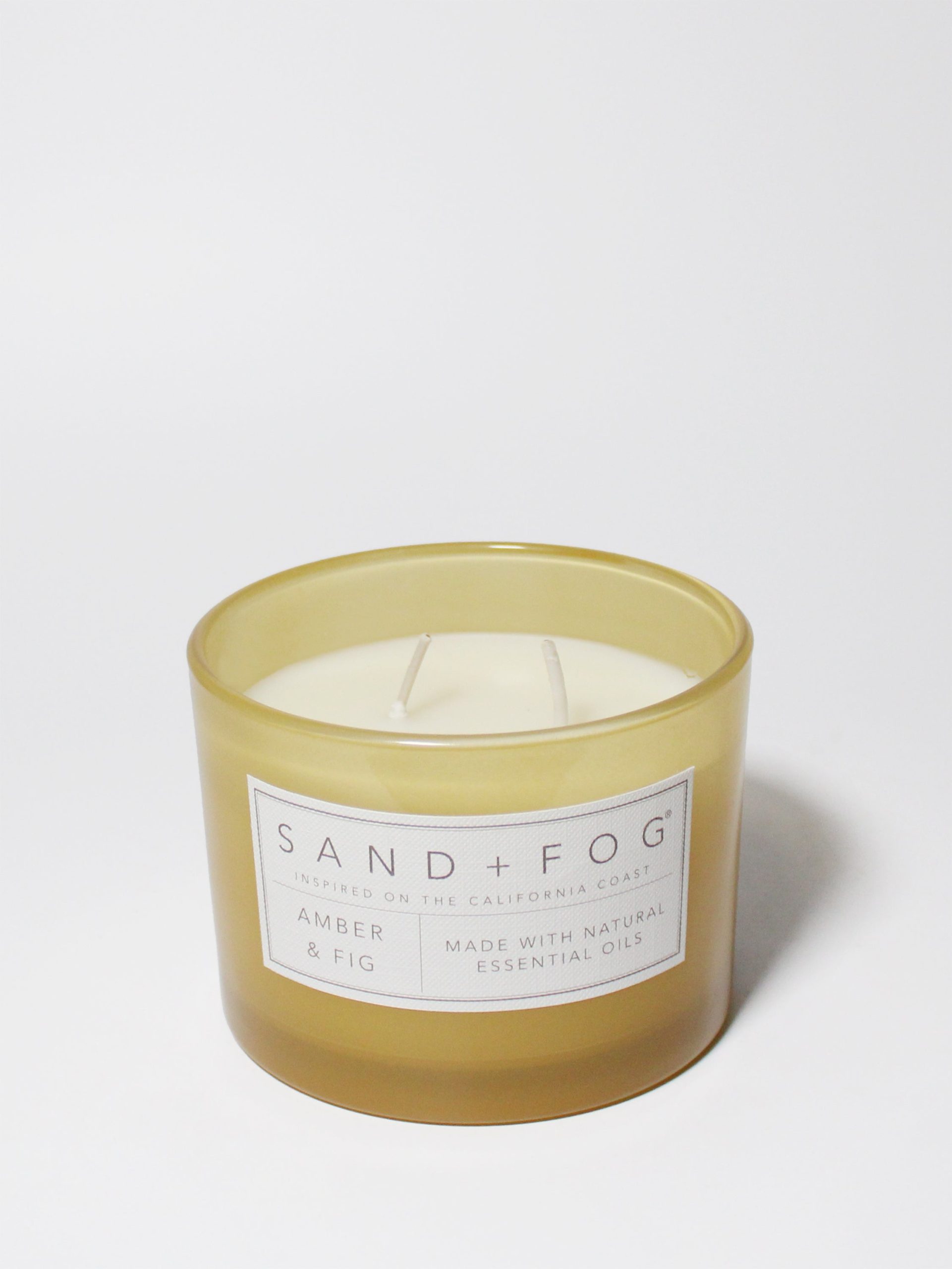 Sand Fog Amber & Fig 12 oz scented candle - Image 3