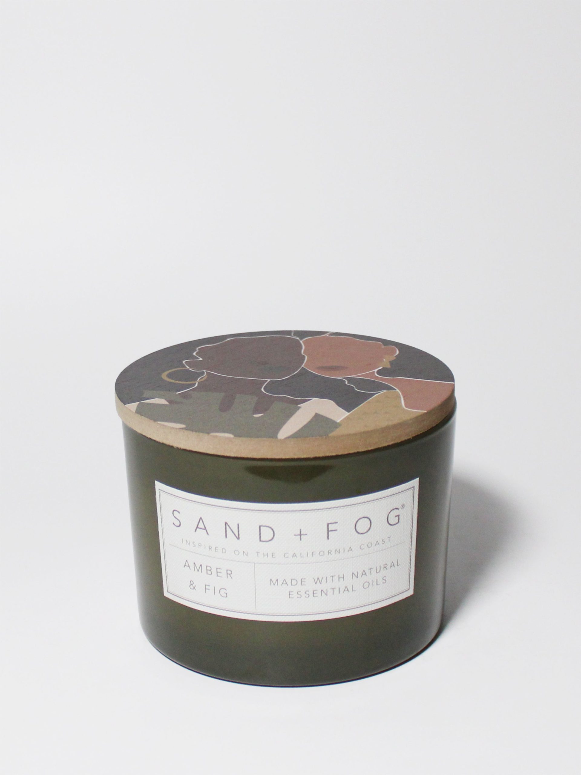 Sand Fog Amber & Fig 12 oz scented candle
