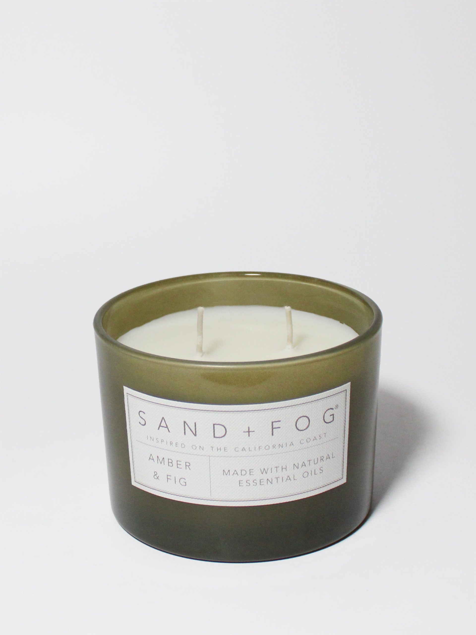 Sand Fog Amber & Fig 12 oz scented candle - Image 3