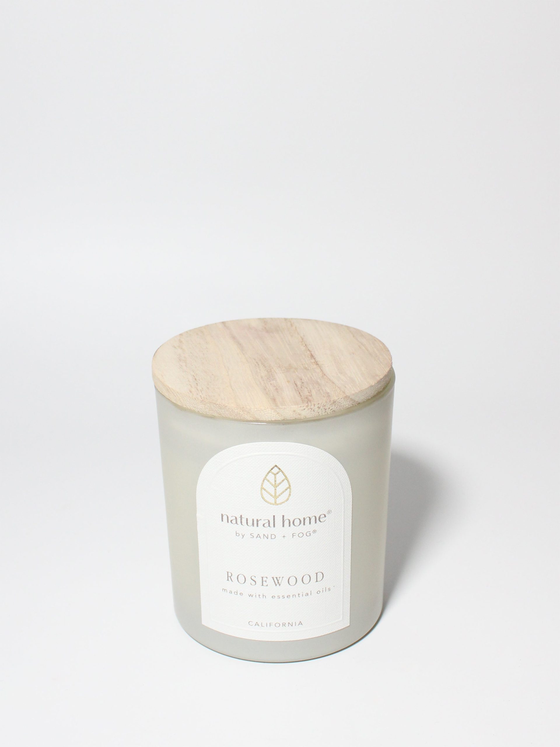 Sand Fog Rosewood Natural Home 11.5 oz scented candle