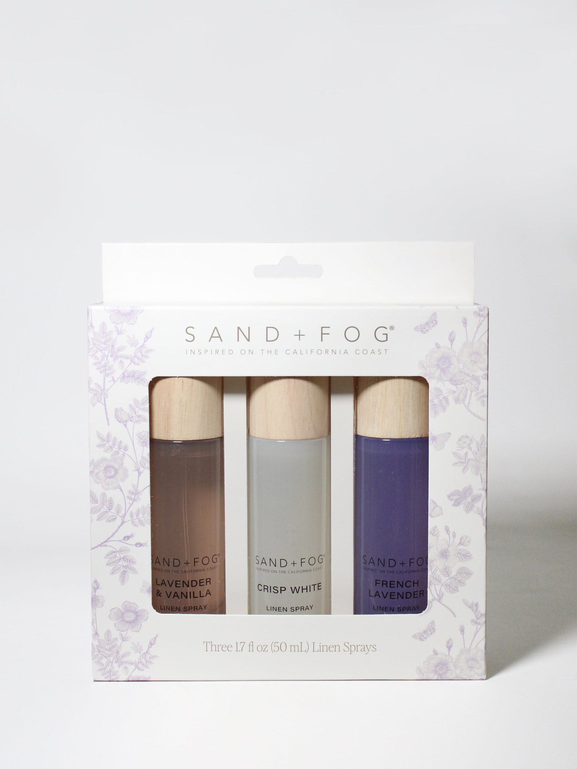 Sand Fog Set of Three 50 mL Linen Sprays