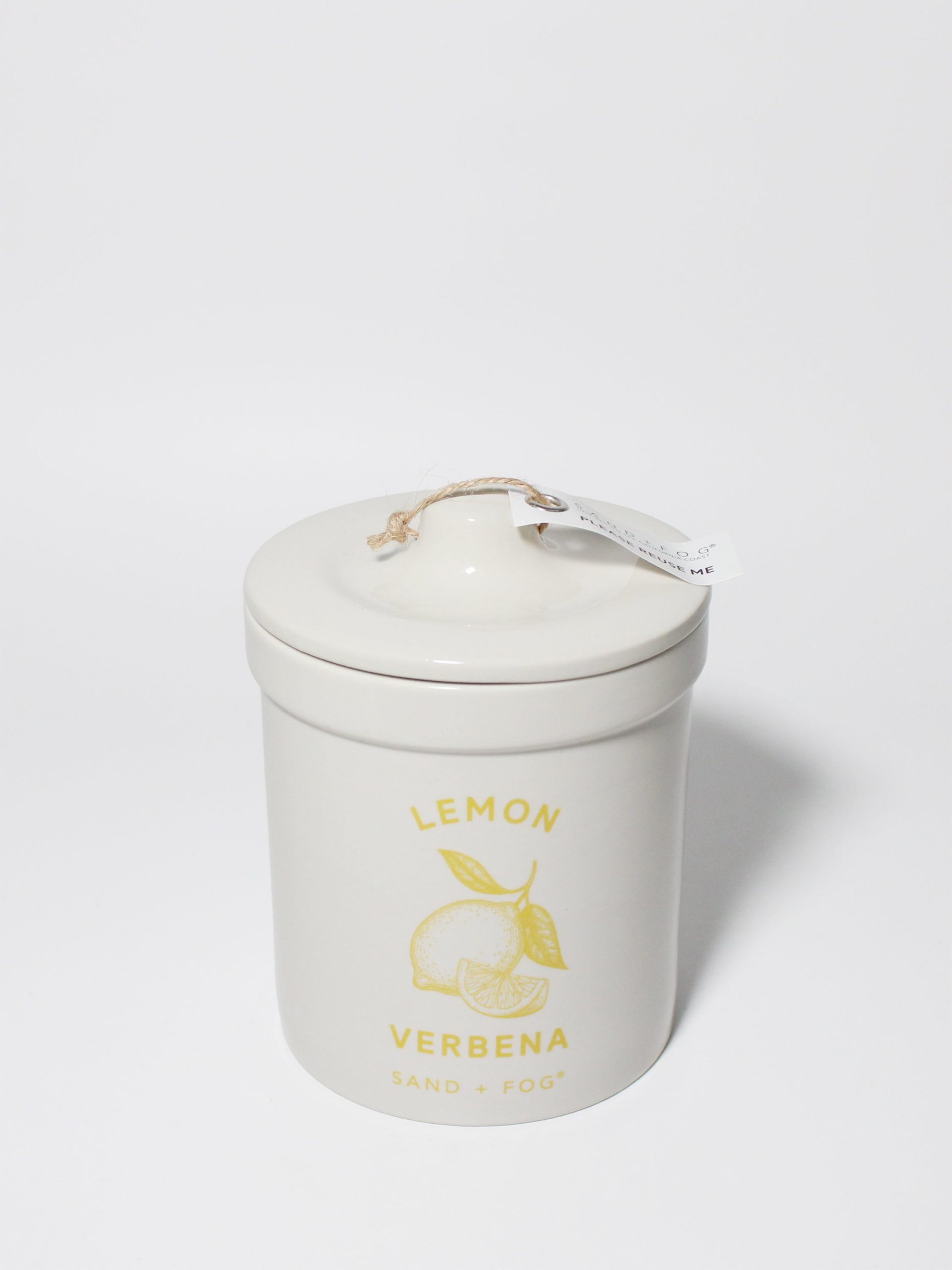 Sand Fog Lemon Verbena 17.5 oz scented candle