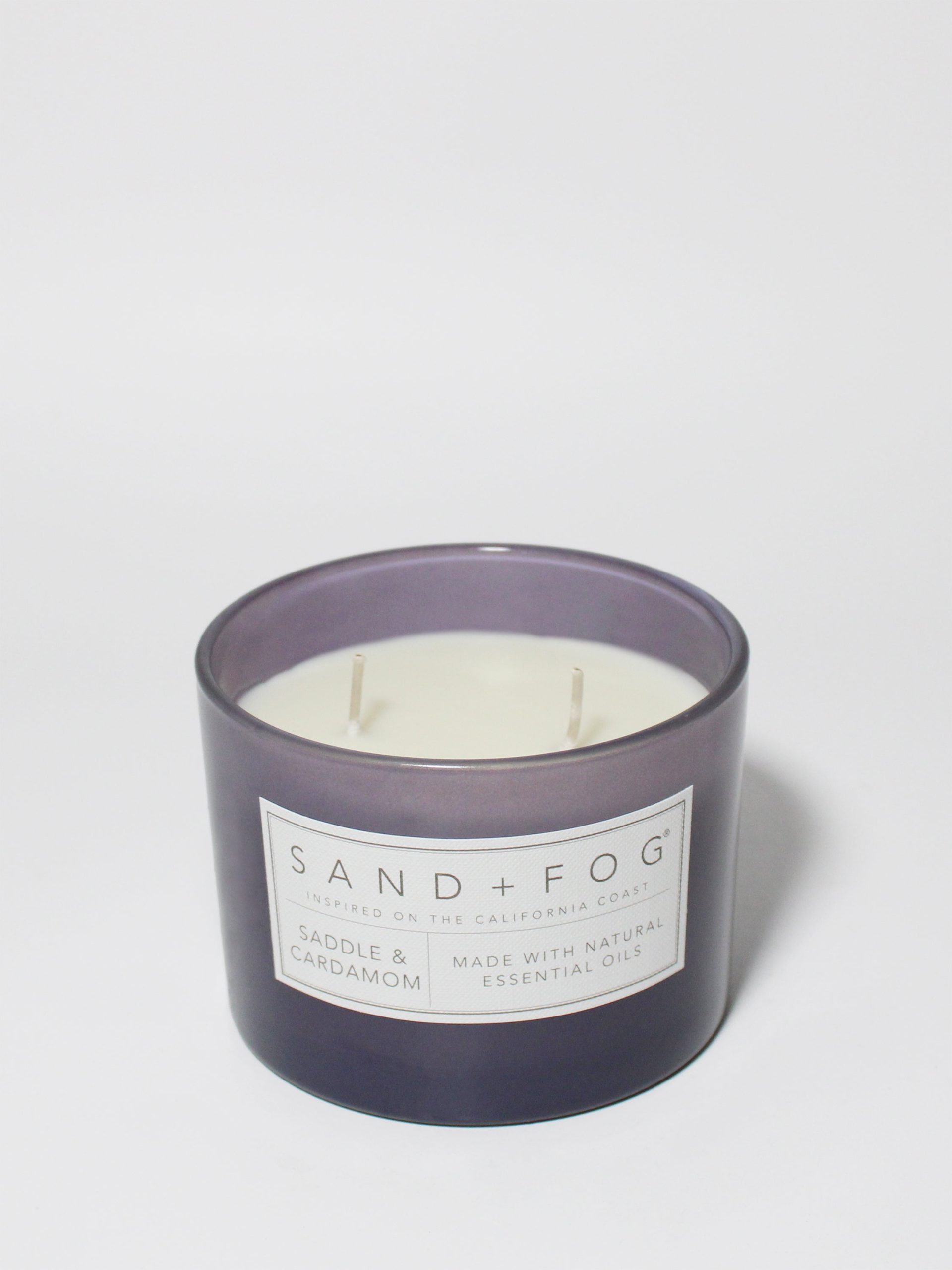 Sand Fog Saddle & Cardamom 12 oz scented candle - Image 3