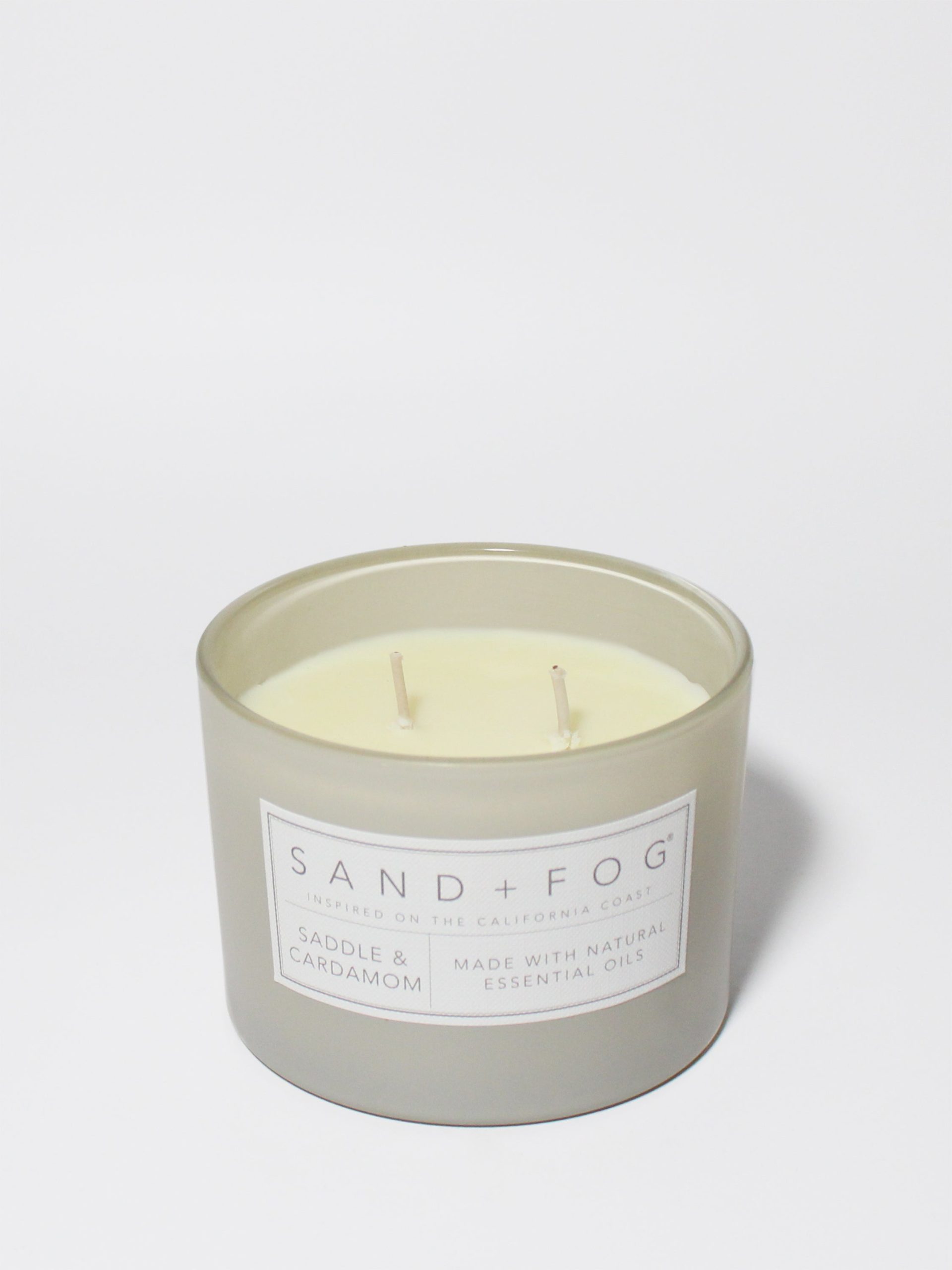 Sand Fog Saddle & Cardamom 12 oz scented candle - Image 3