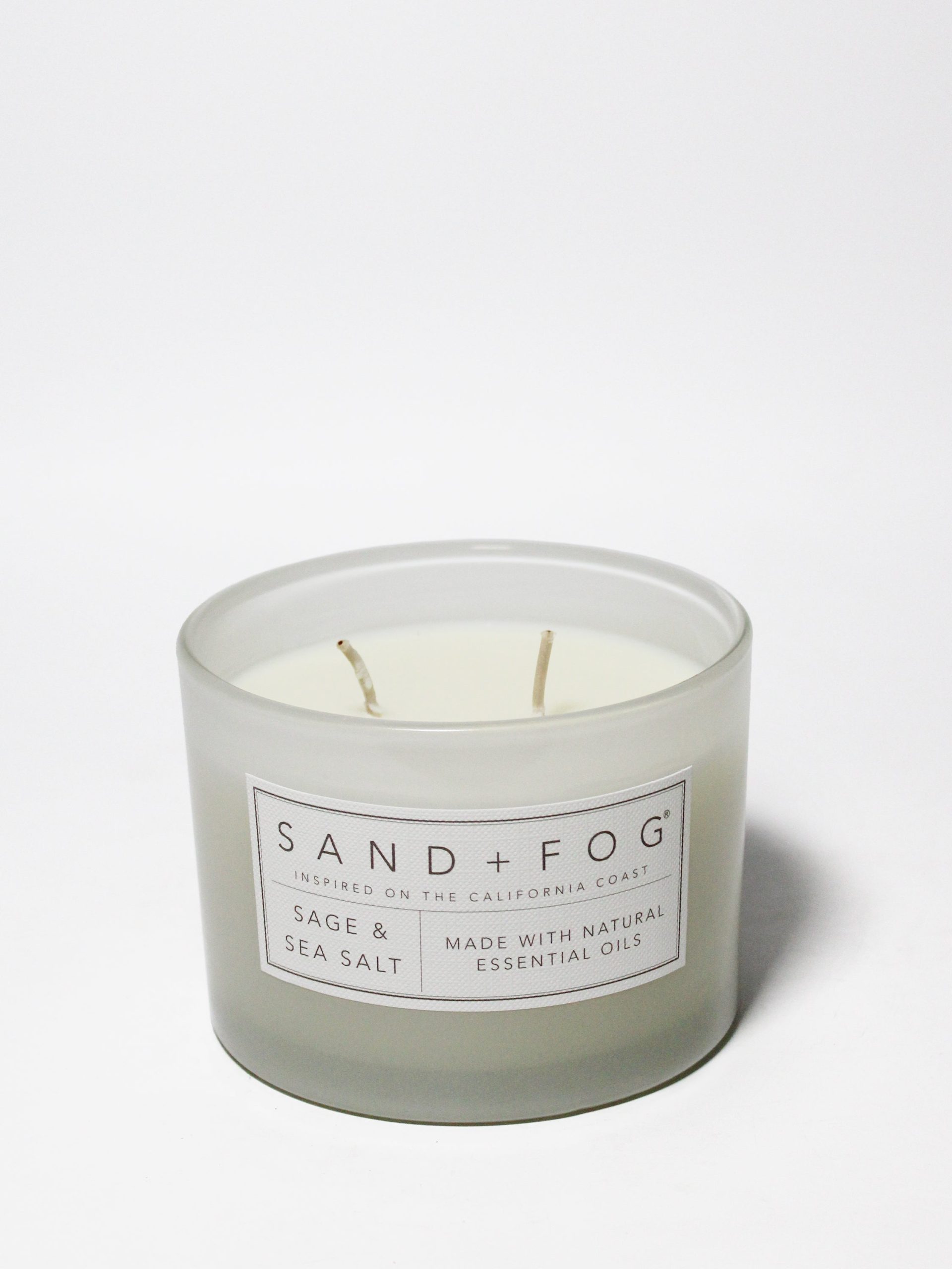 Sand Fog Sage & Sea Salt 12 oz scented candle - Image 3