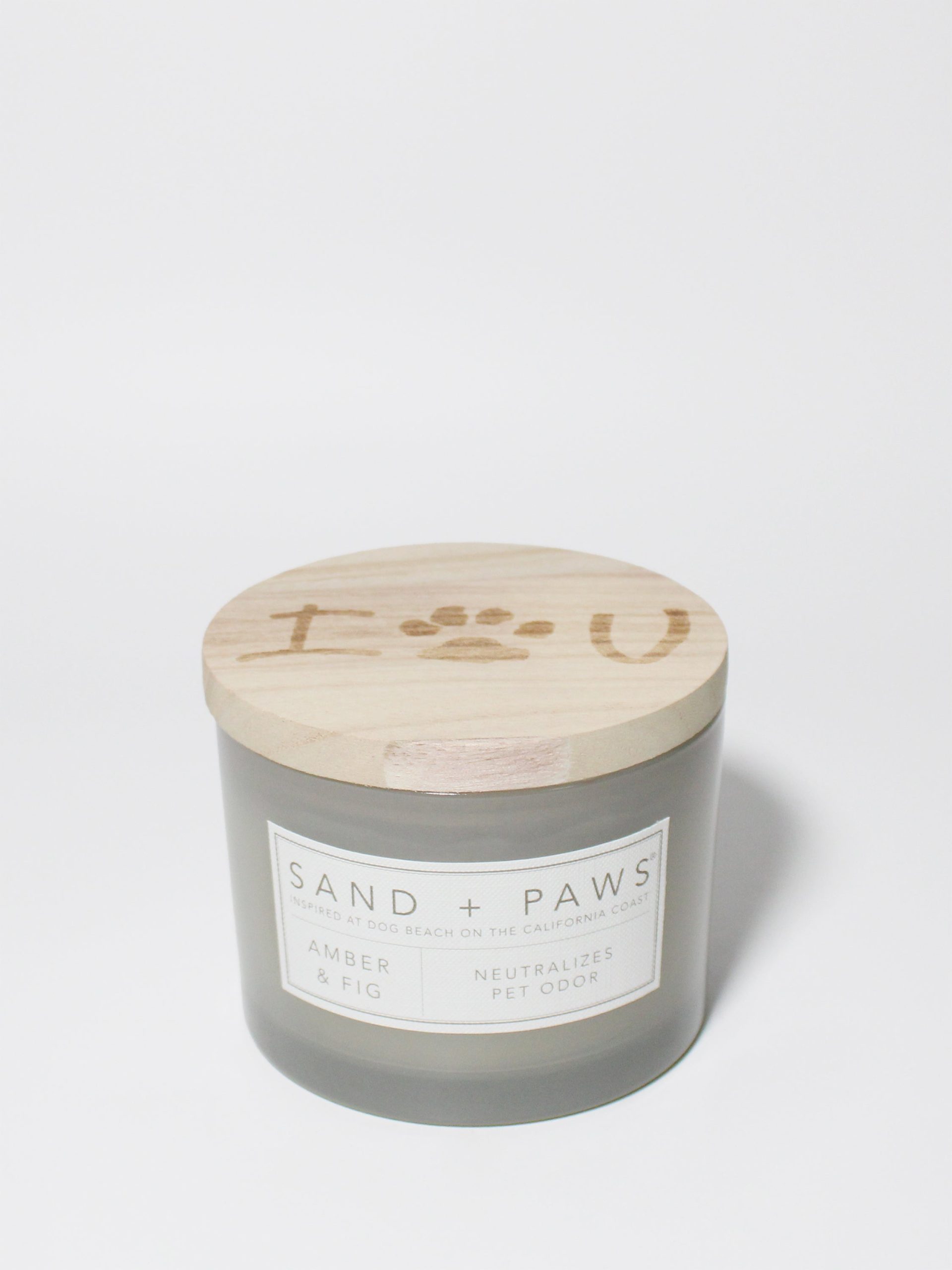 Sand Fog Sand + Paws Amber & Fig 12 oz scented candle