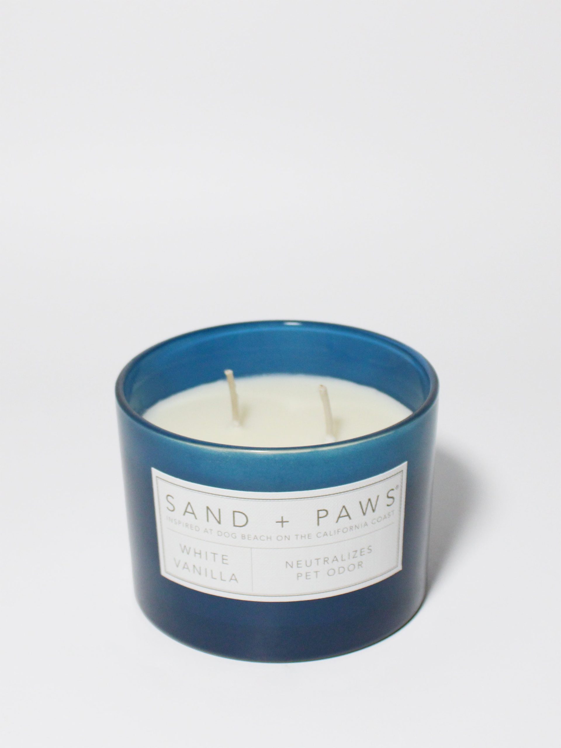 Sand Fog Sand + Paws White Vanilla 12 oz scented candle - Image 3