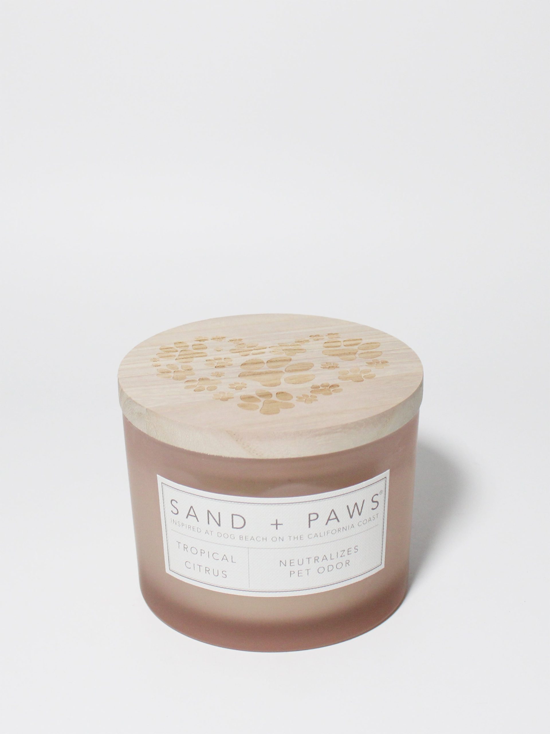Sand Fog Sand + Paws Tropical Citrus 12 oz scented candle