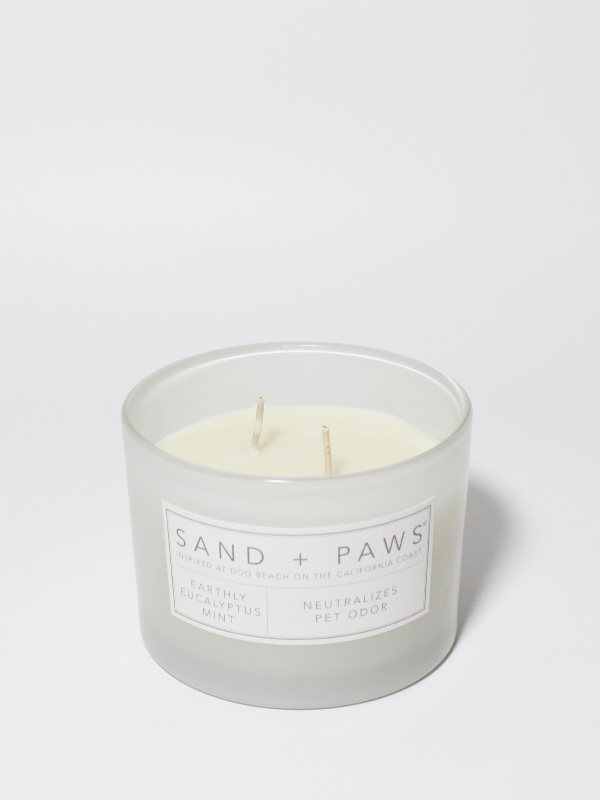 Sand Fog Sand + Paws Earthly Eucalyptus Mint 12 oz scented candle - Image 3