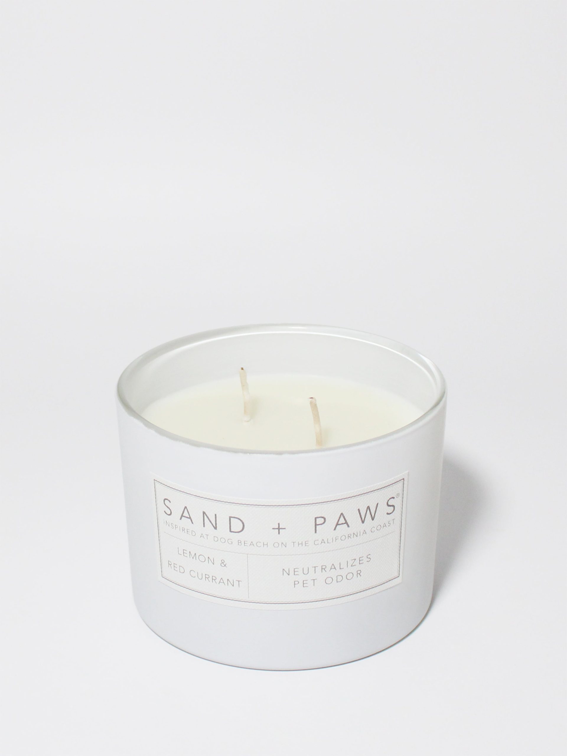 Sand Fog Sand + Paws Lemon & Red Currant 12 oz scented candle - Image 3