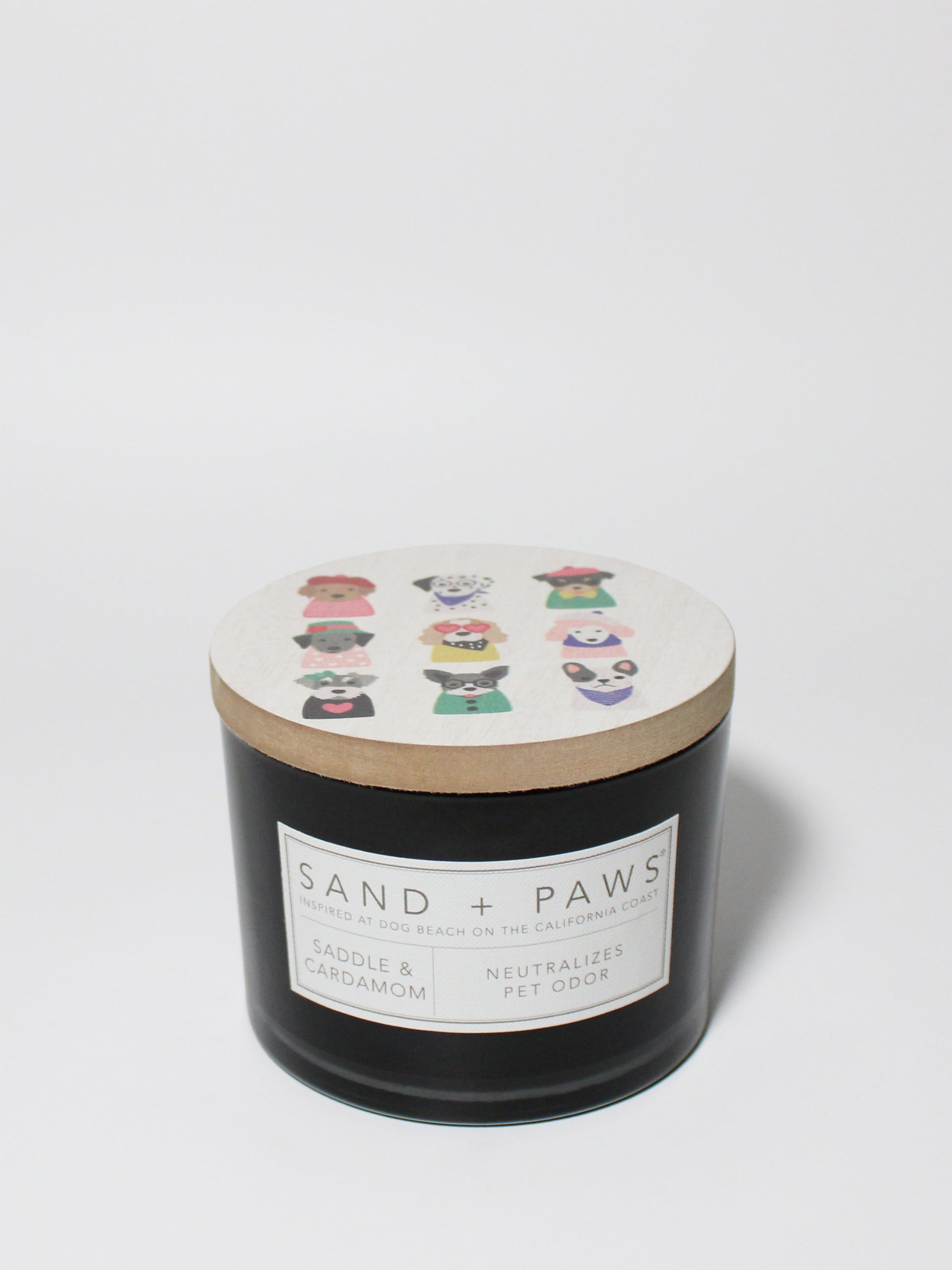 Sand Fog Sand + Paws Saddle & Cardamom 12 oz scented candle