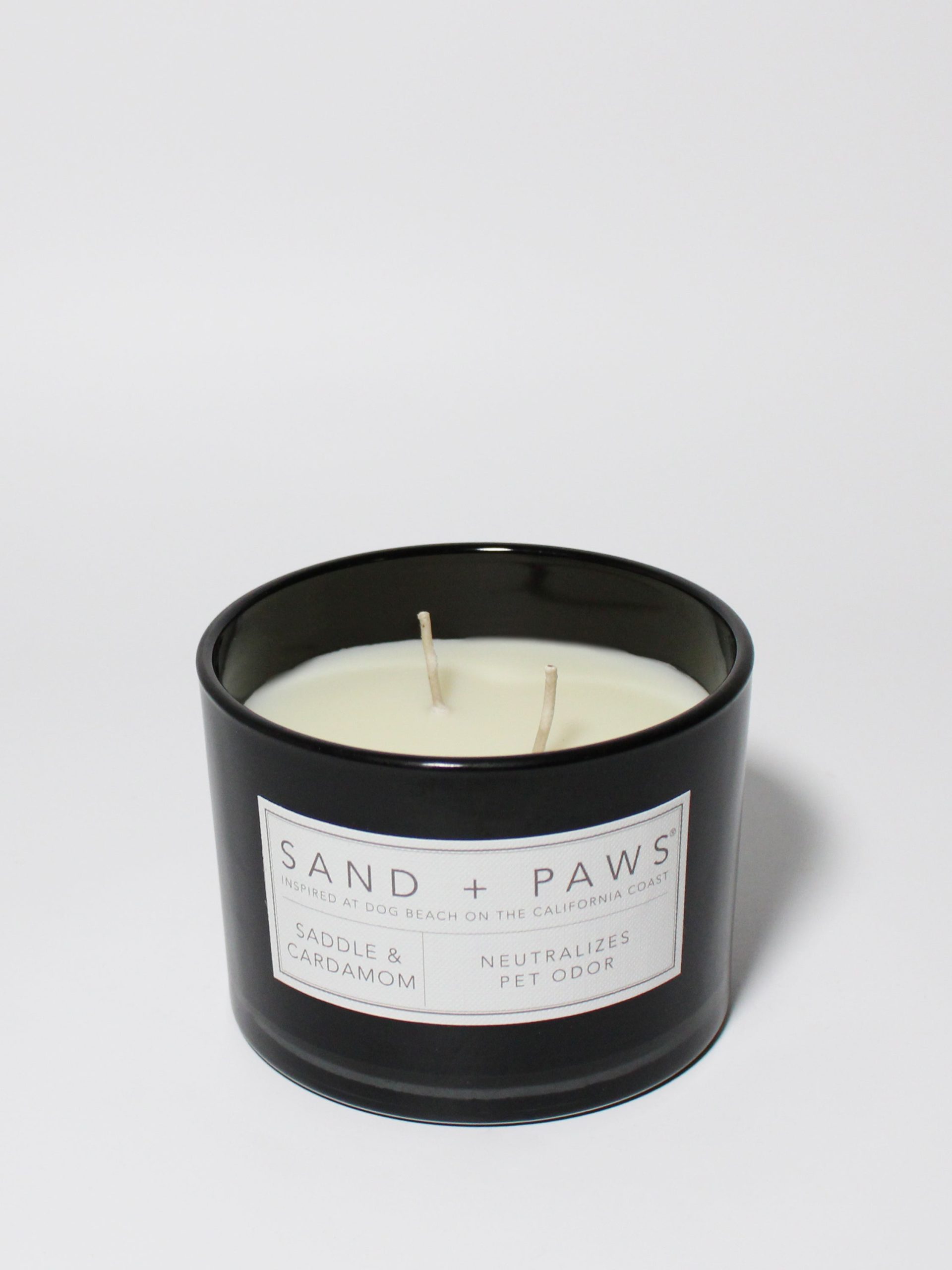 Sand Fog Sand + Paws Saddle & Cardamom 12 oz scented candle - Image 3