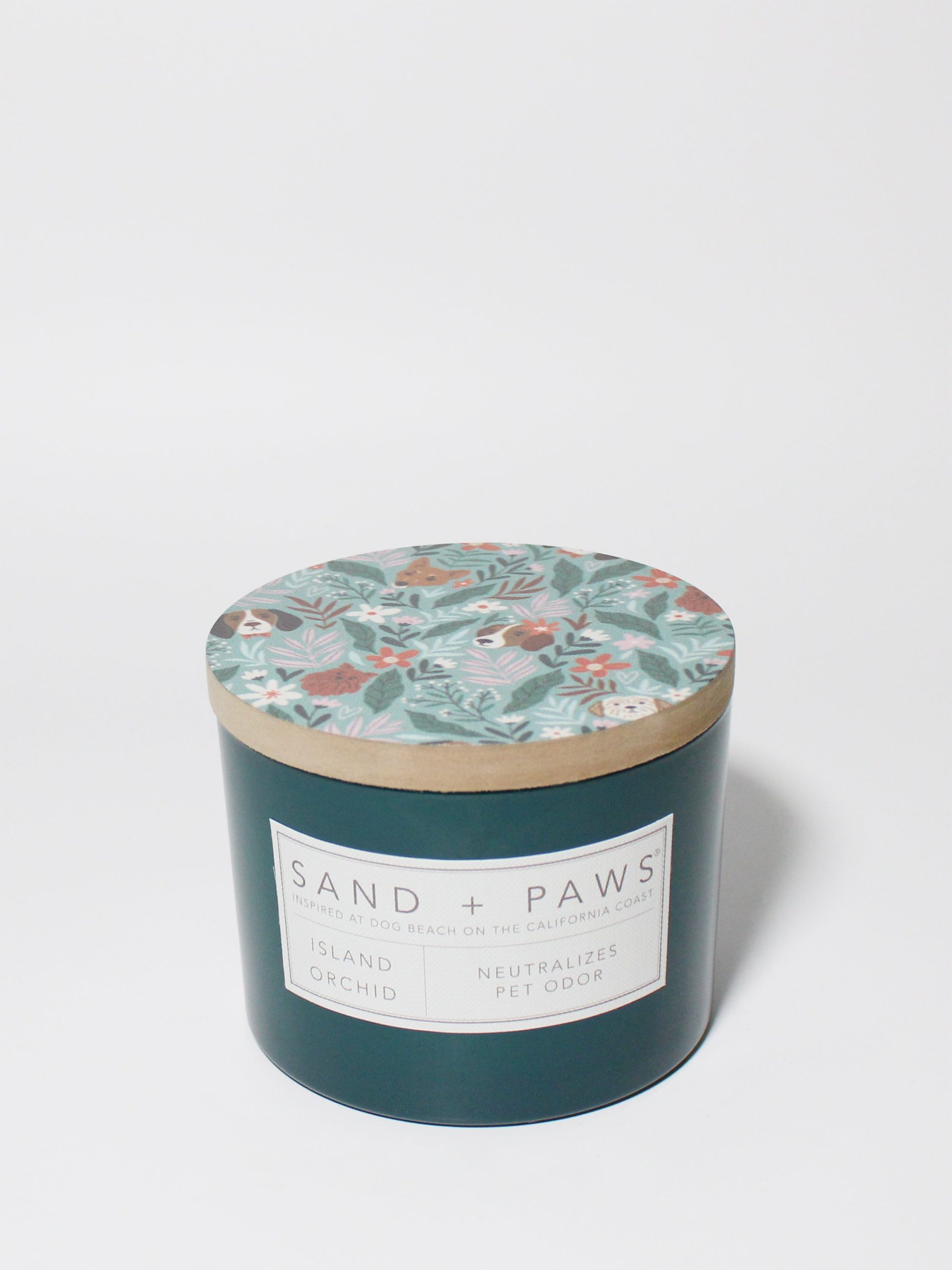 Sand Fog Sand + Paws Island Orchid 12 oz scented candle