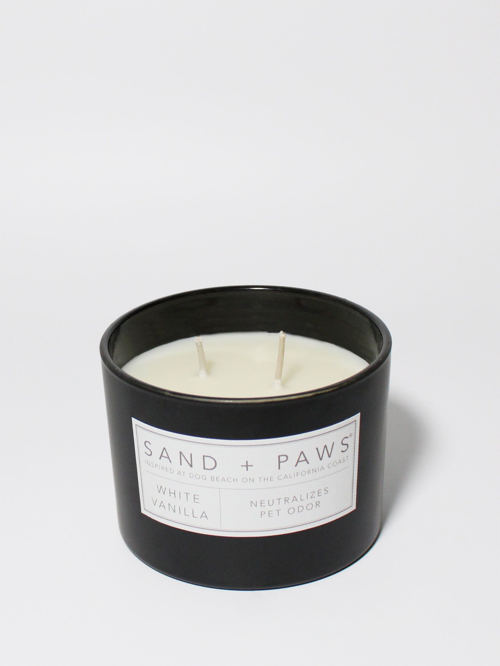 Sand Fog Sand + Paws White Vanilla 12 oz scented candle - Image 3