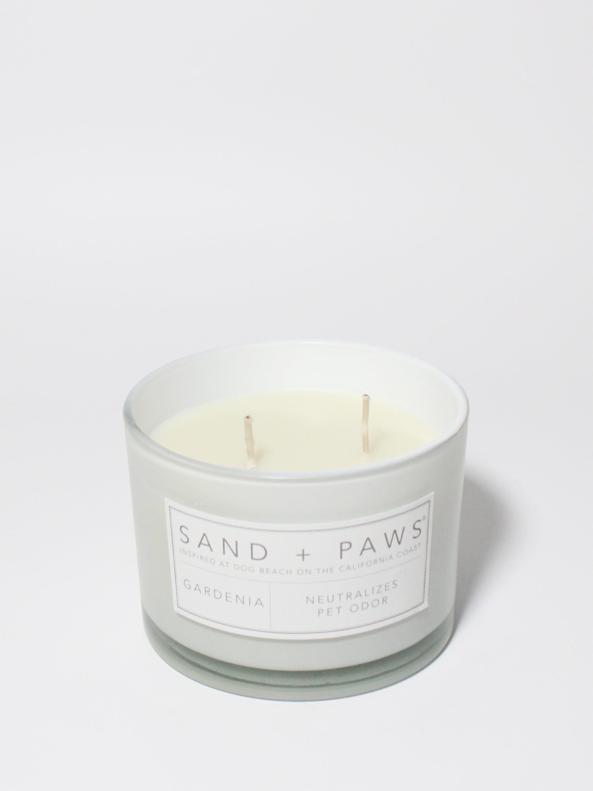 Sand Fog Sand + Paws Gardenia 12 oz scented candle - Image 3