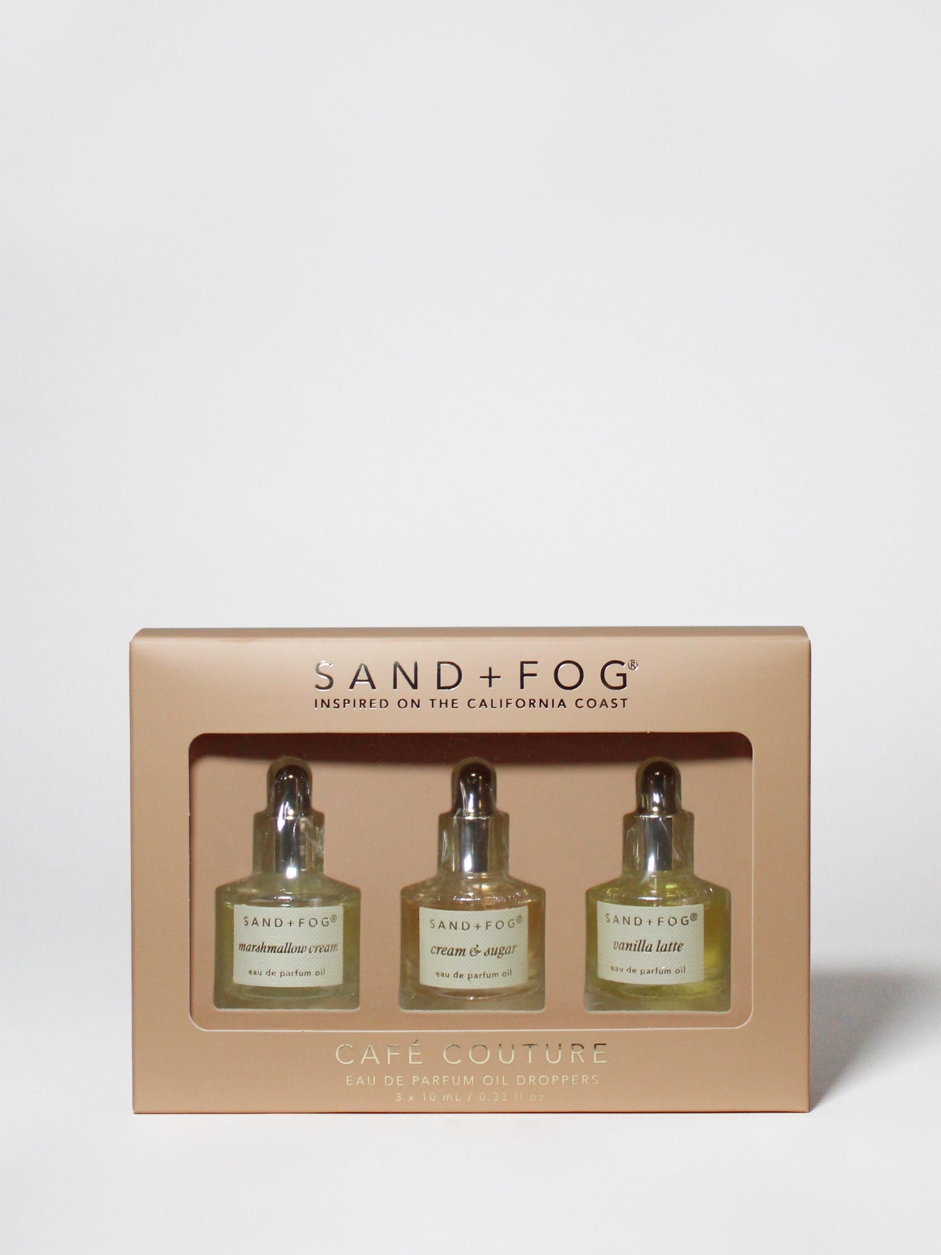 Sand Fog Exploratory Perfume Oil Dropper Set - Cafe Couture Collection