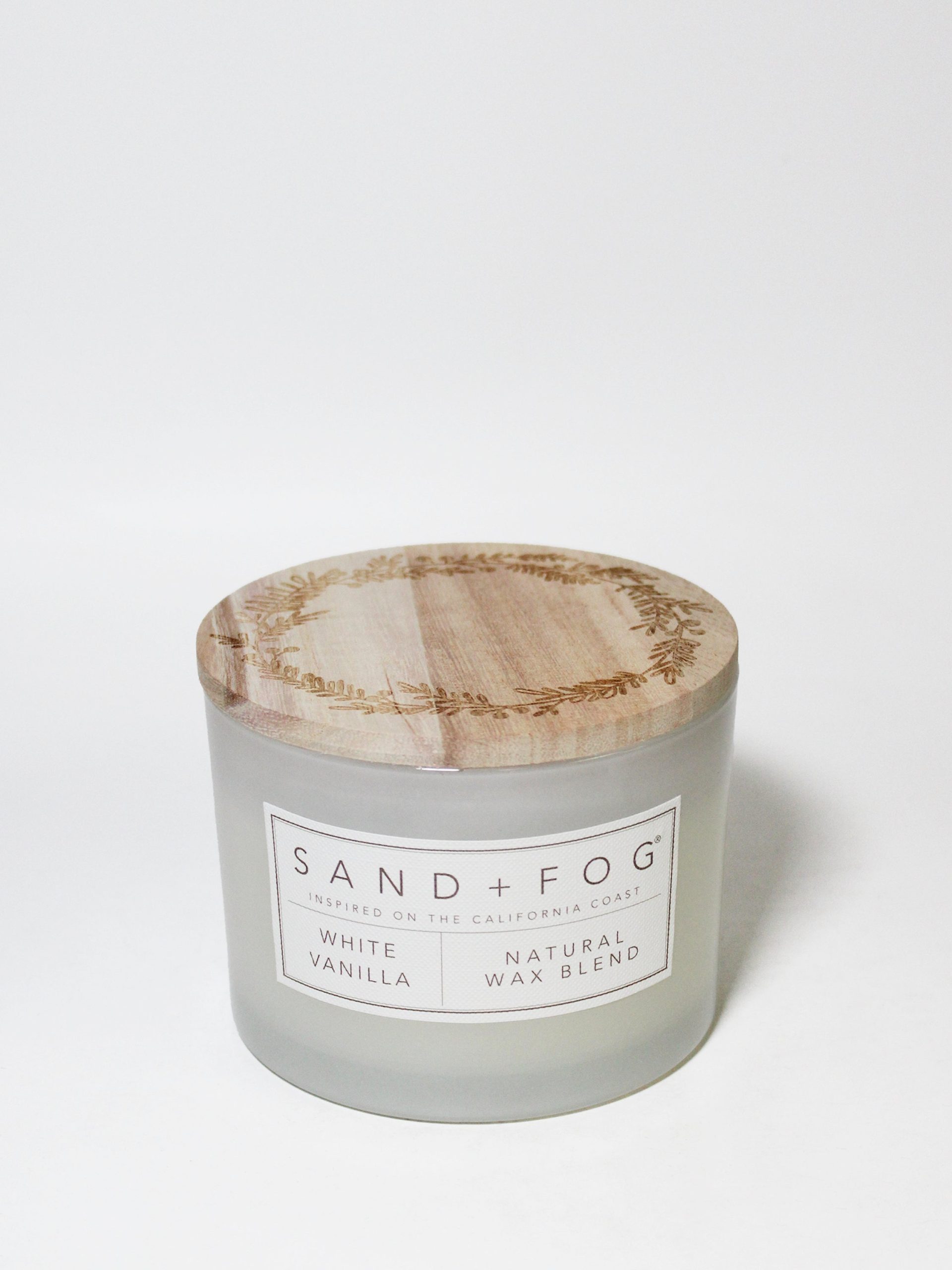 Sand Fog White Vanilla 12 oz scented candle