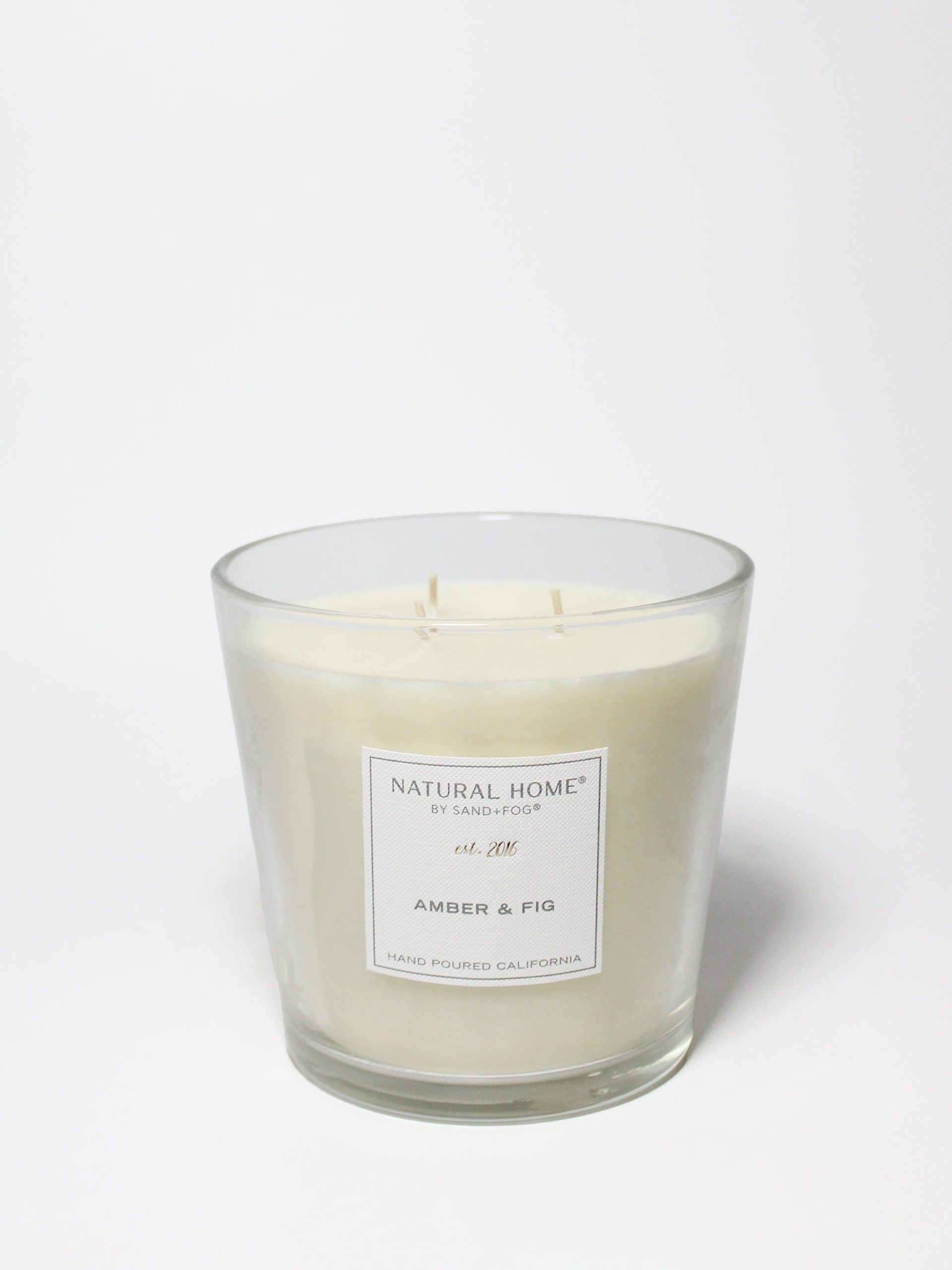 Sand Fog Amber & Fig Natural Home 31 oz scented candle - Image 3