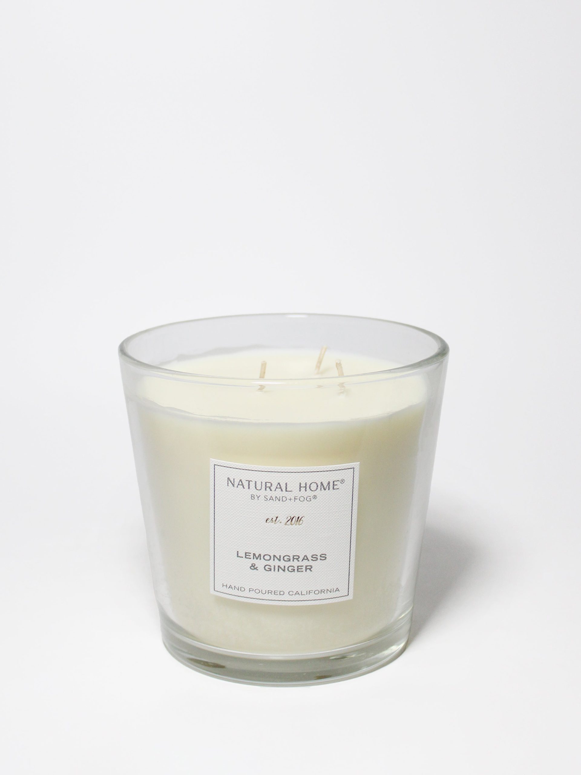 Sand Fog Lemongrass & Ginger Natural Home 31 oz scented candle - Image 3