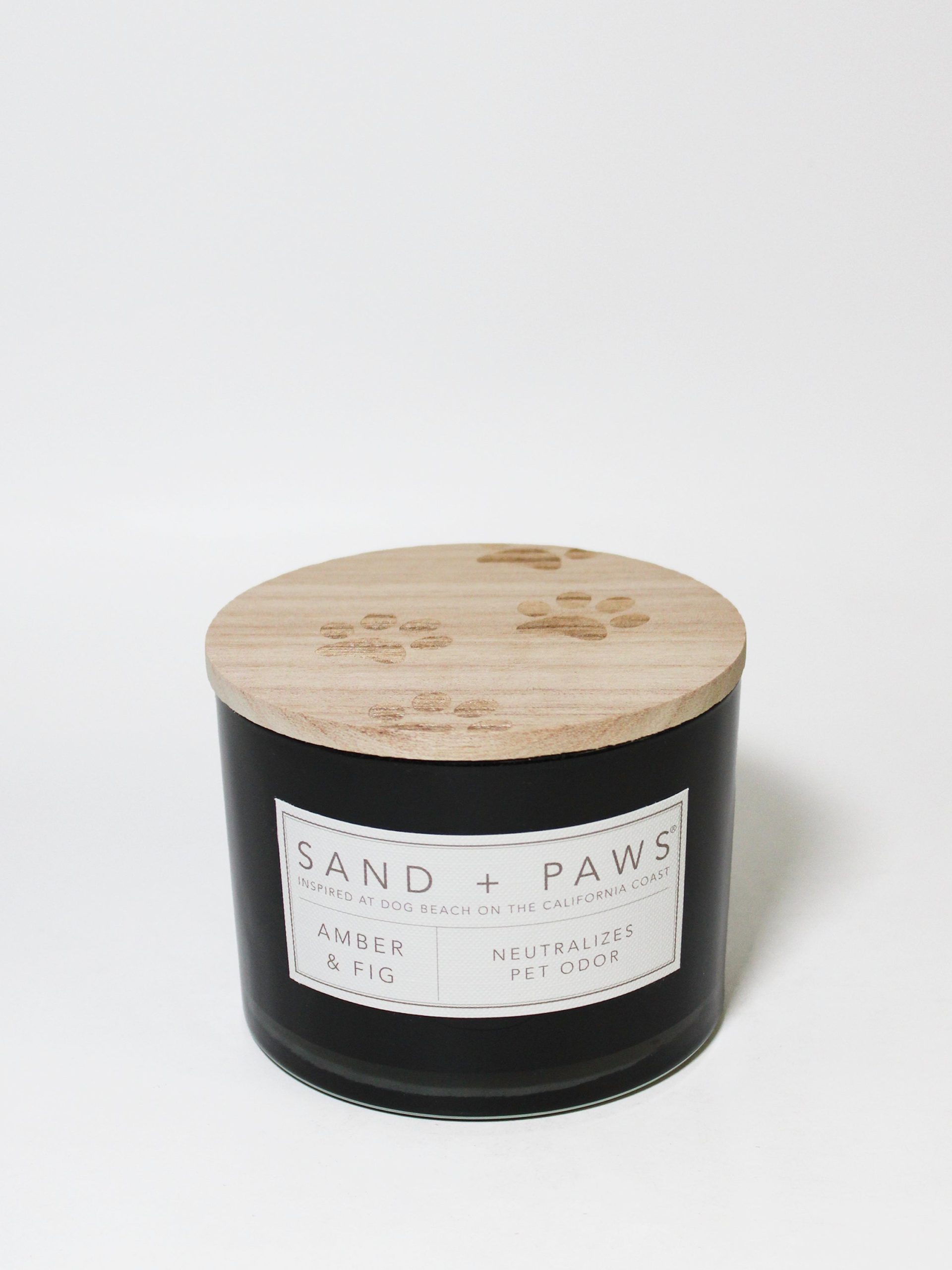Sand Fog Sand + Paws Amber & Fig 12 oz scented candle