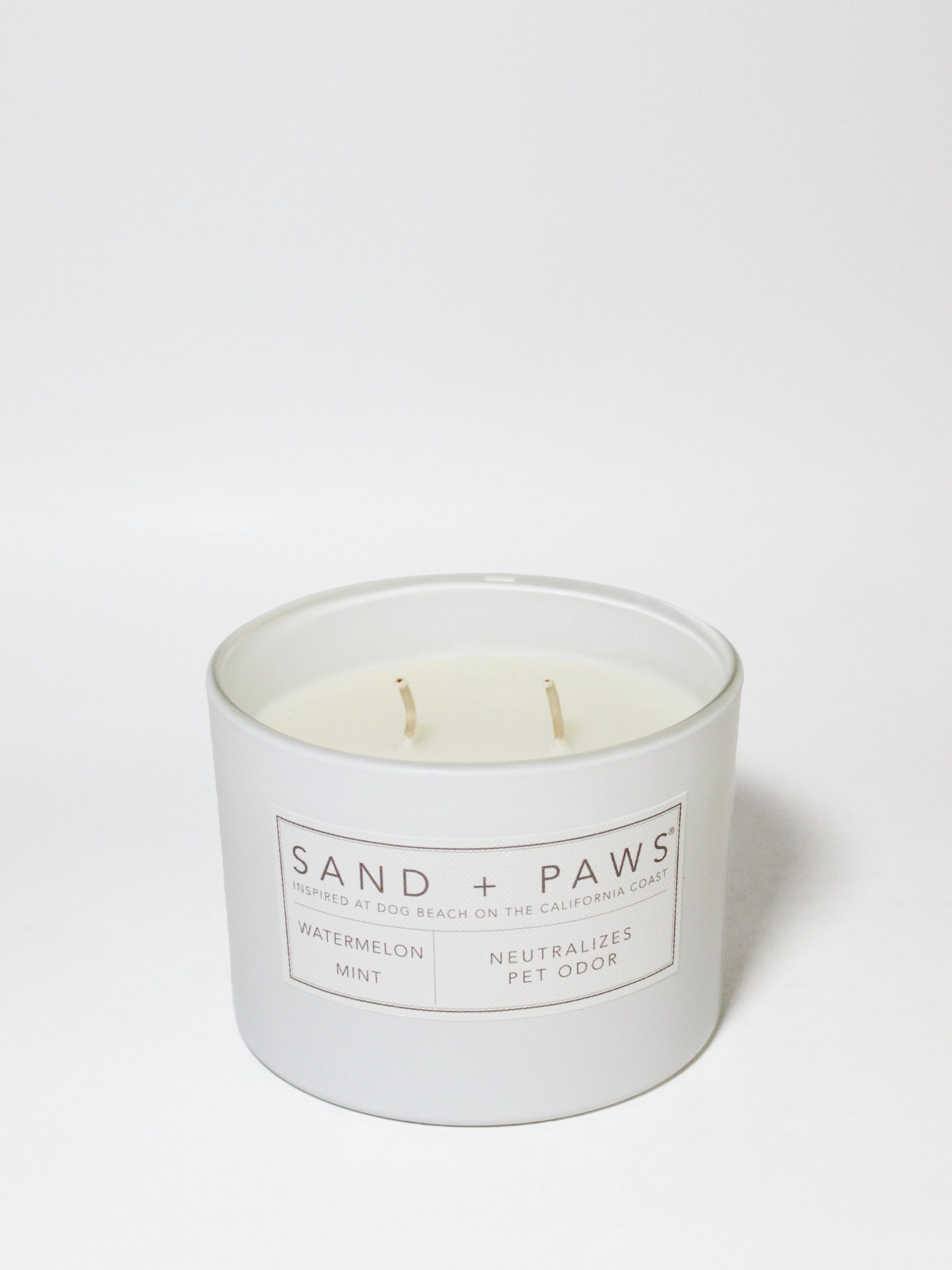 Sand Fog Sand + Paws Watermelon Mint 12 oz scented candle - Image 3