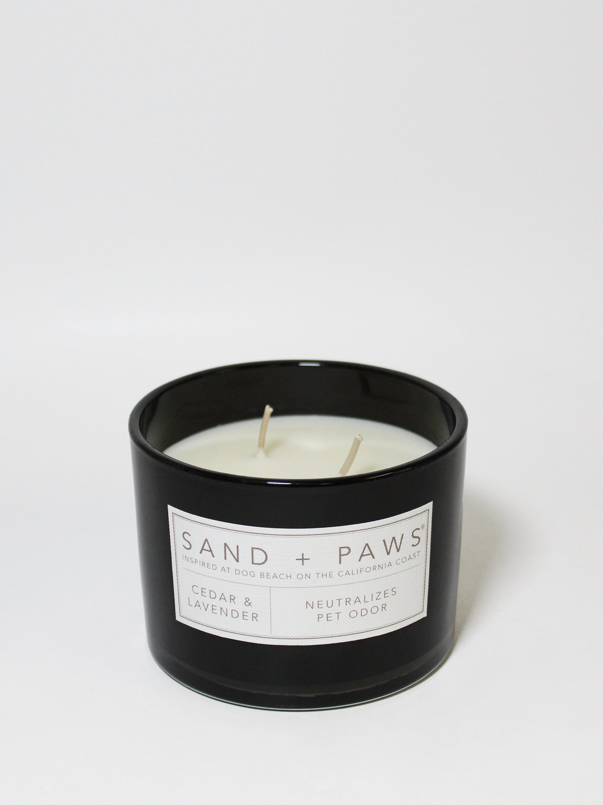 Sand Fog Sand + Paws Cedar & Lavender 12 oz scented candle - Image 3
