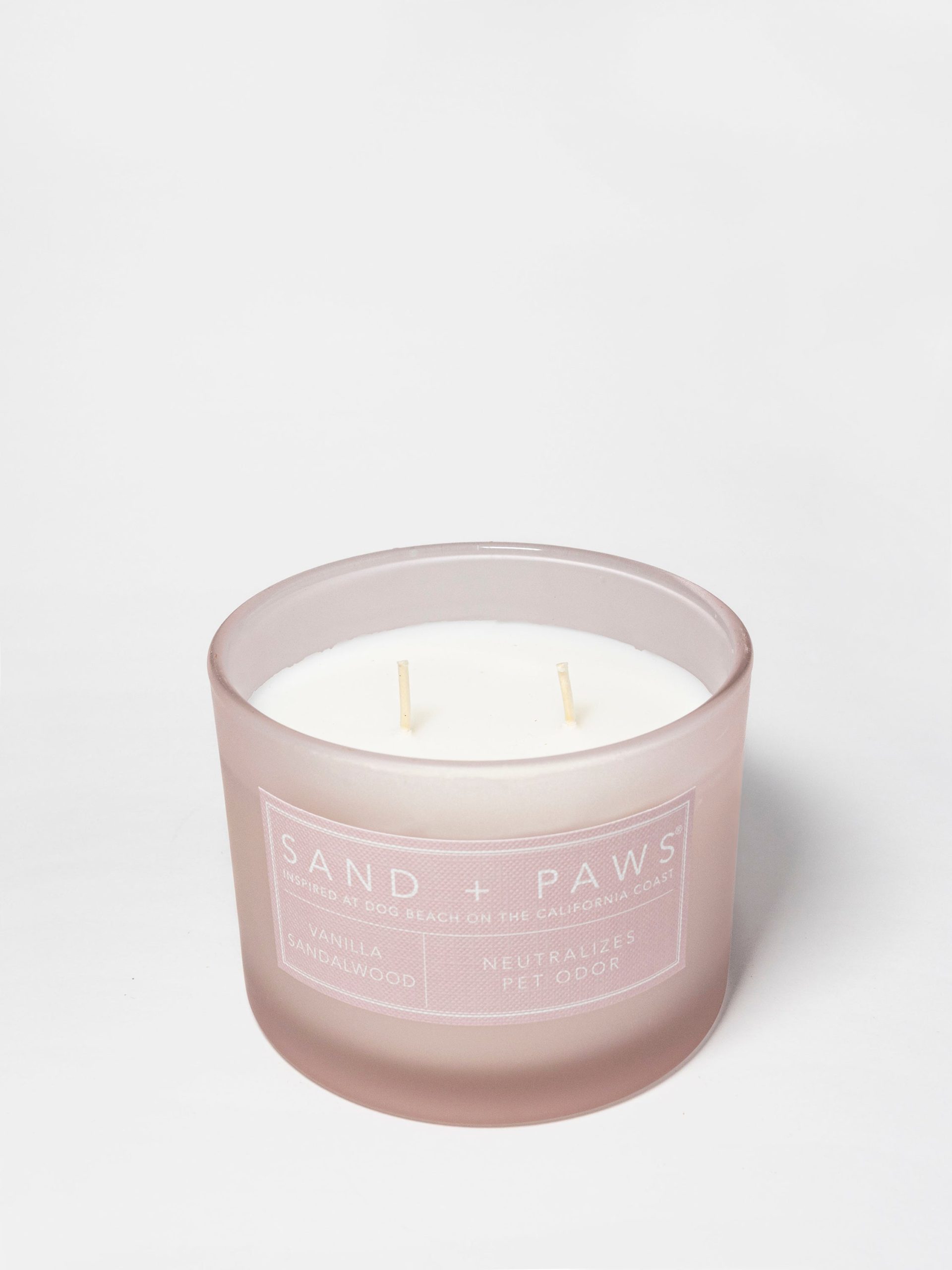 Sand Fog Sand + Paws Vanilla Sandalwood 12 oz scented candle - Image 3