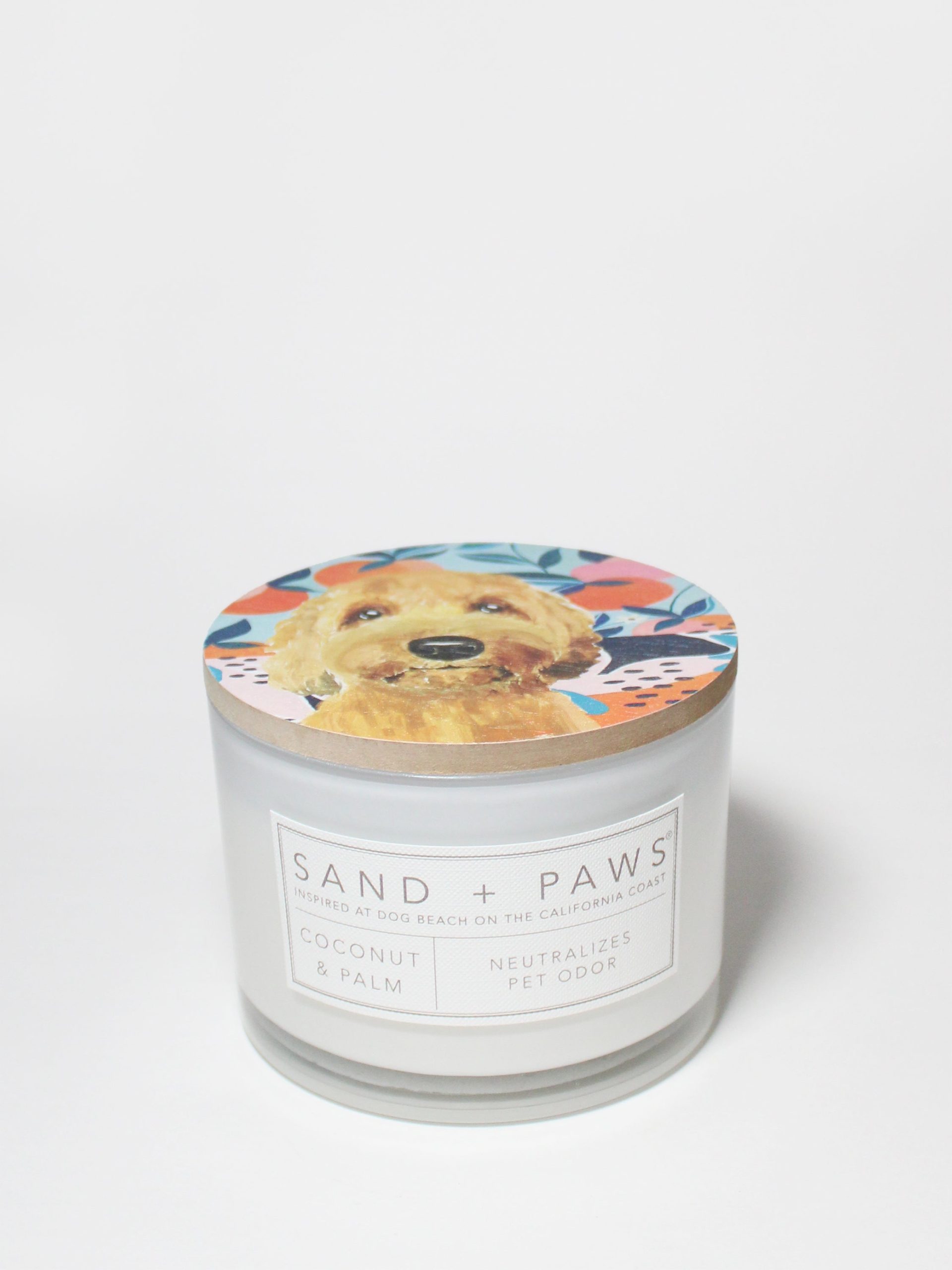 Sand Fog Sand + Paws Coconut & Palm 12 oz scented candle