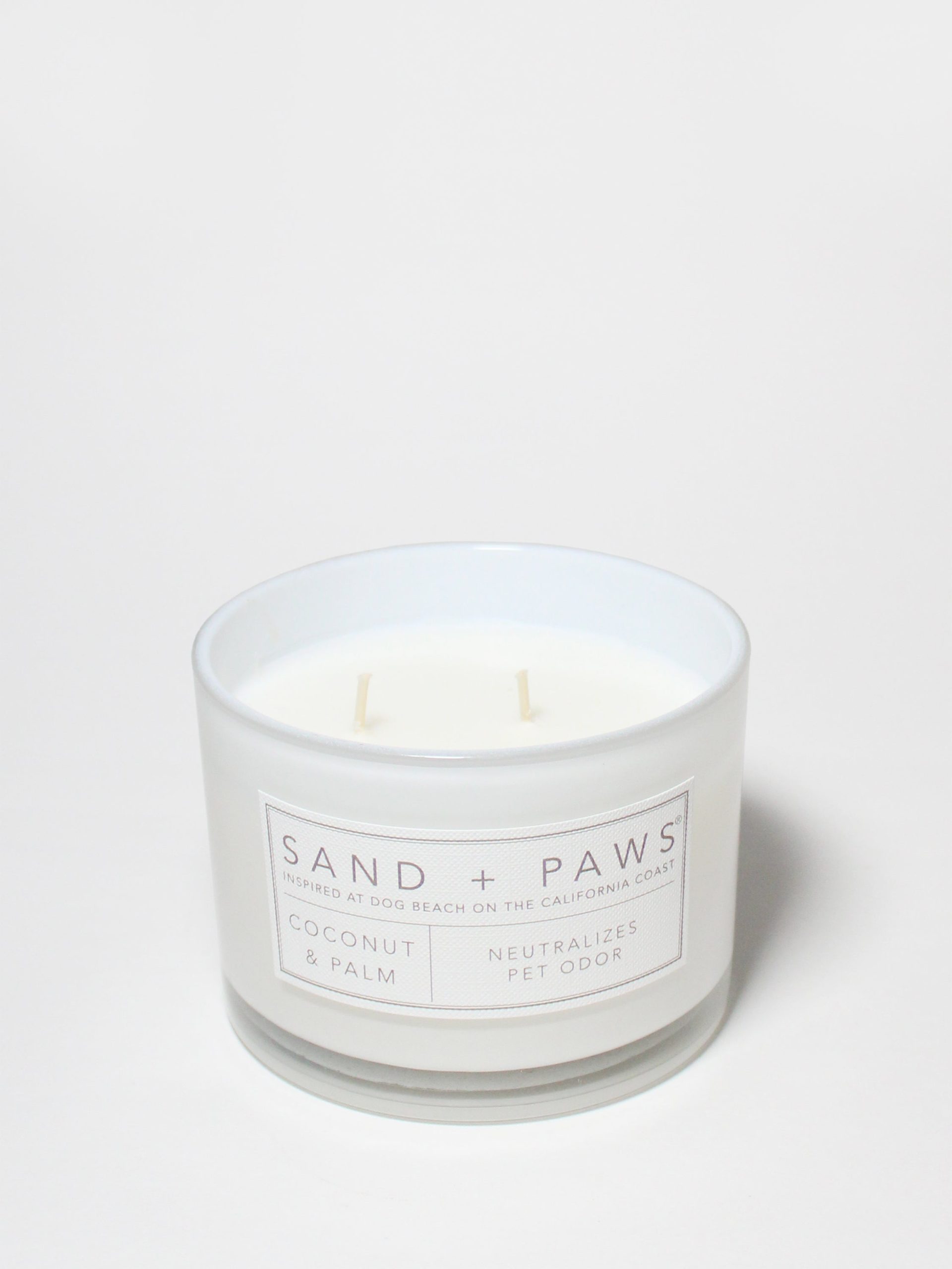 Sand Fog Sand + Paws Coconut & Palm 12 oz scented candle - Image 3
