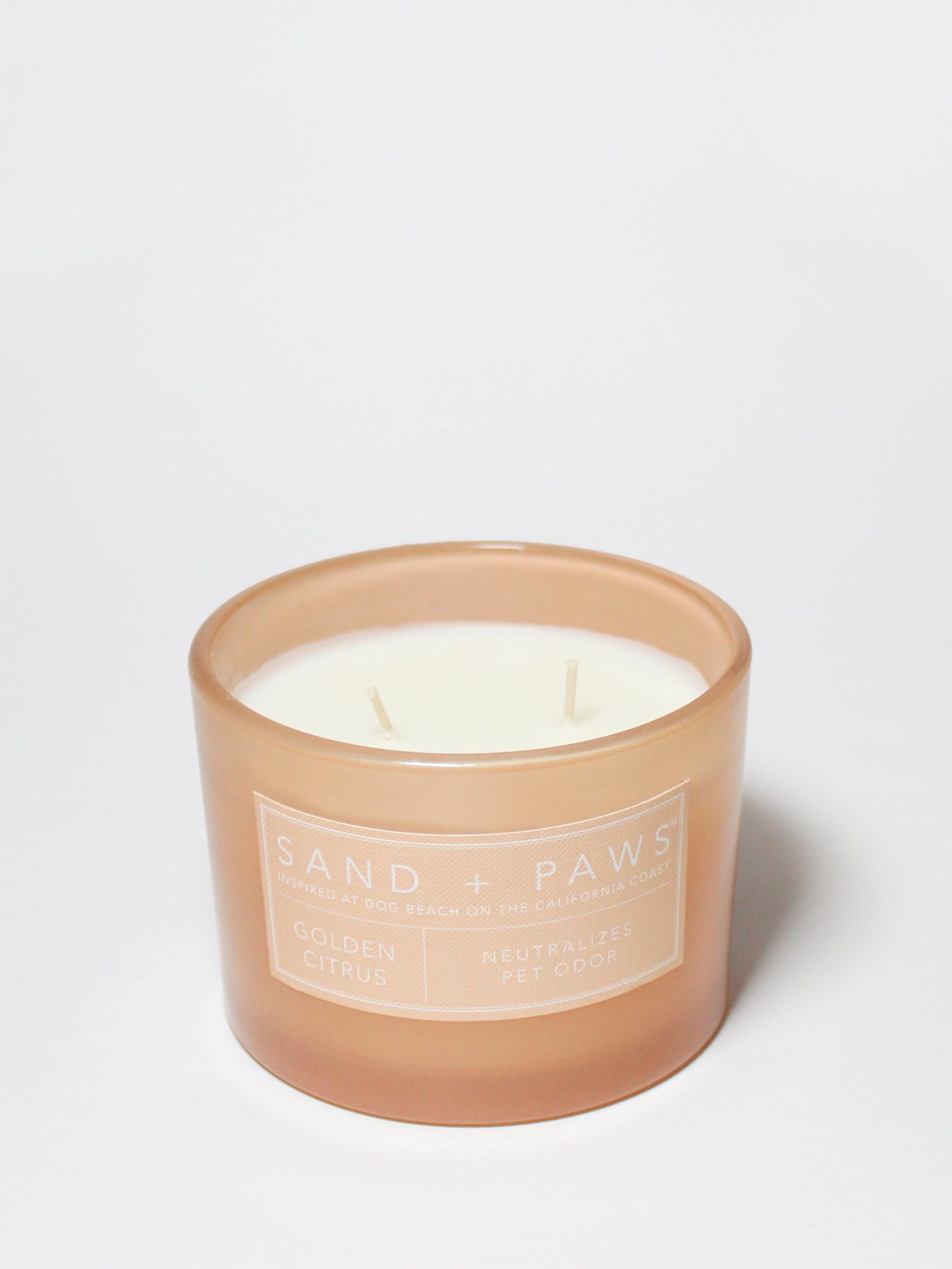 Sand Fog Sand + Paws Golden Citrus 12 oz scented candle - Image 3