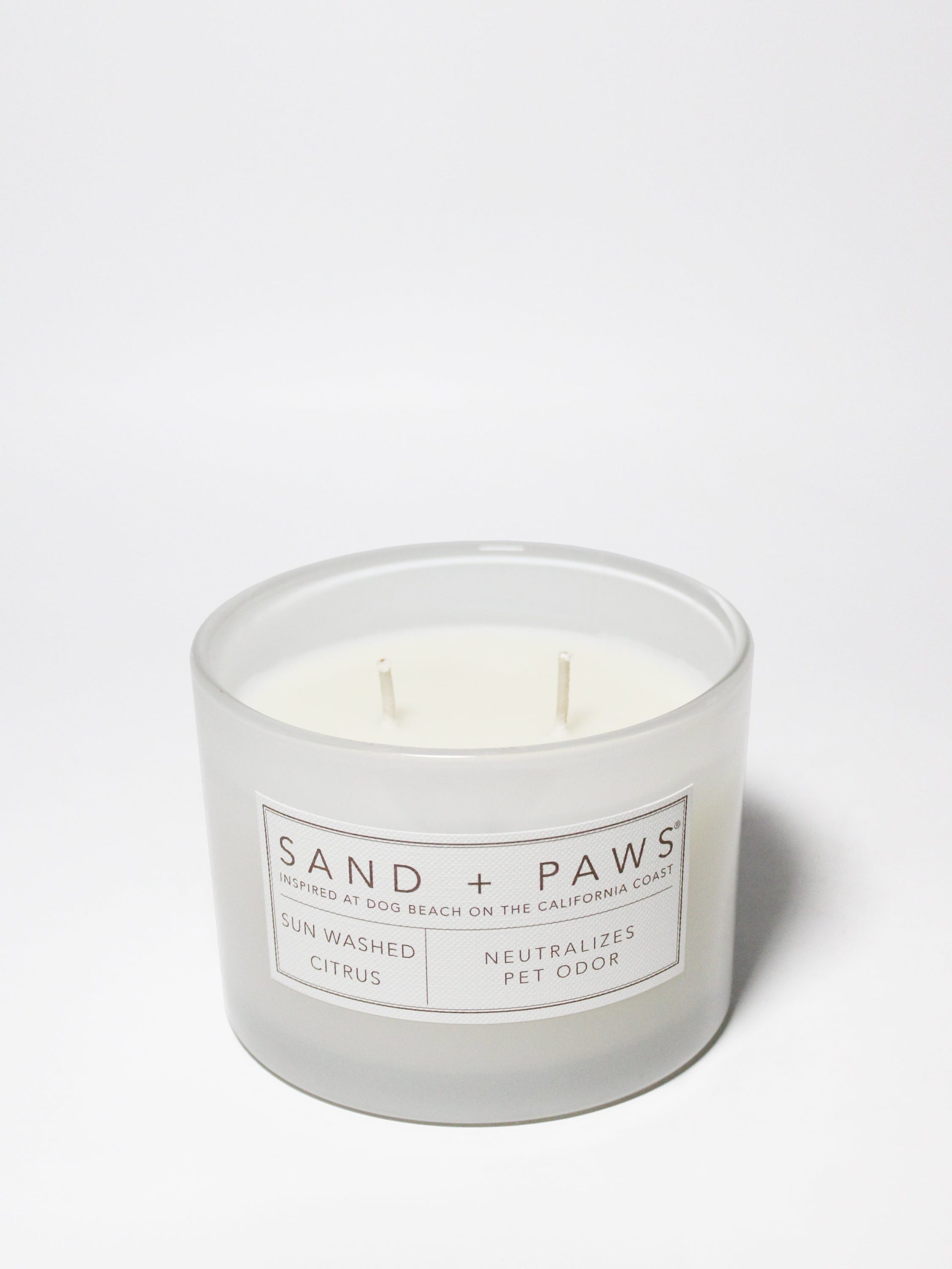 Sand Fog Sand + Paws Sun Washed Citrus 12 oz scented candle - Image 3