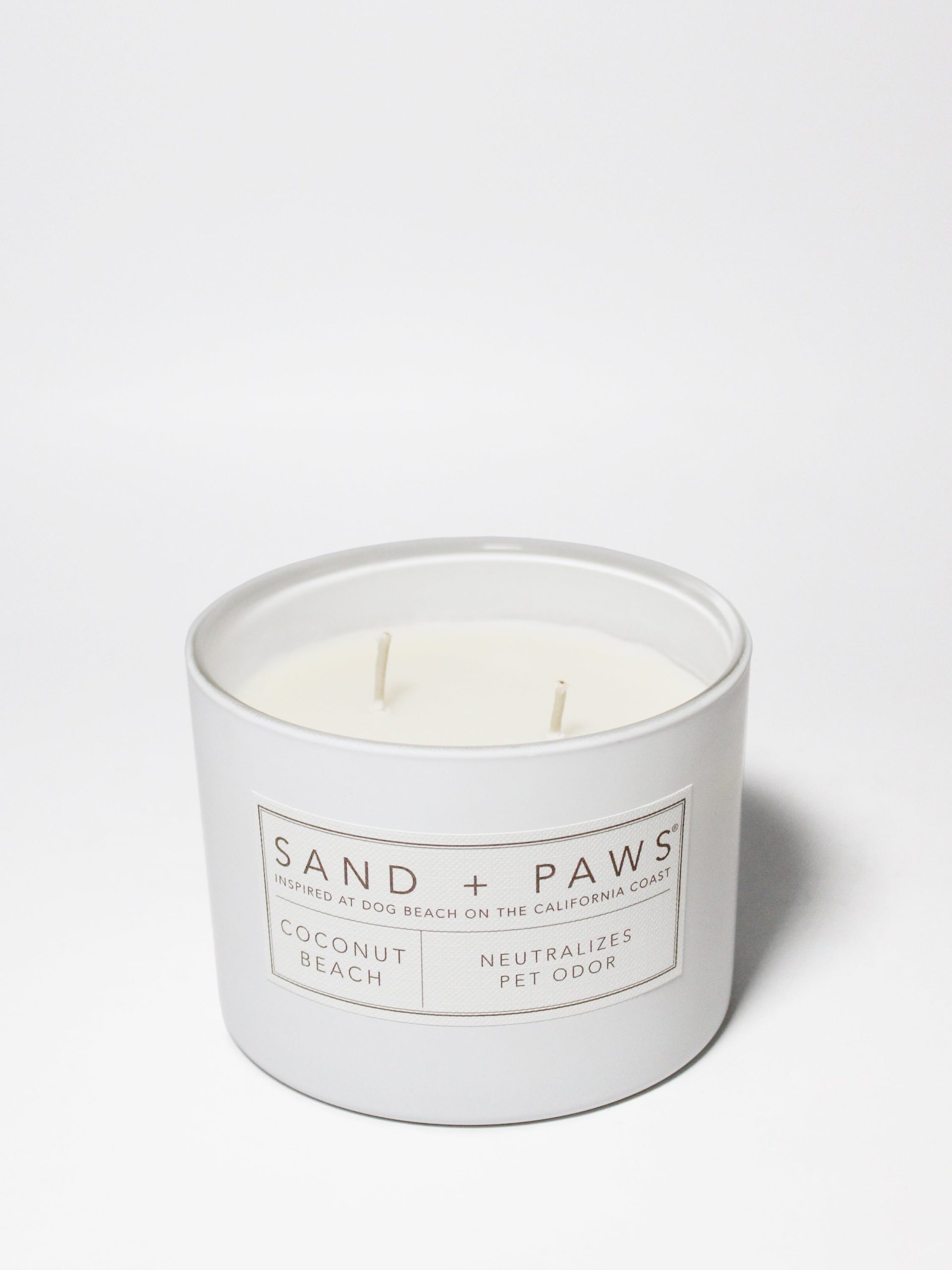 Sand Fog Sand + Paws Coconut Beach 12 oz scented candle - Image 3