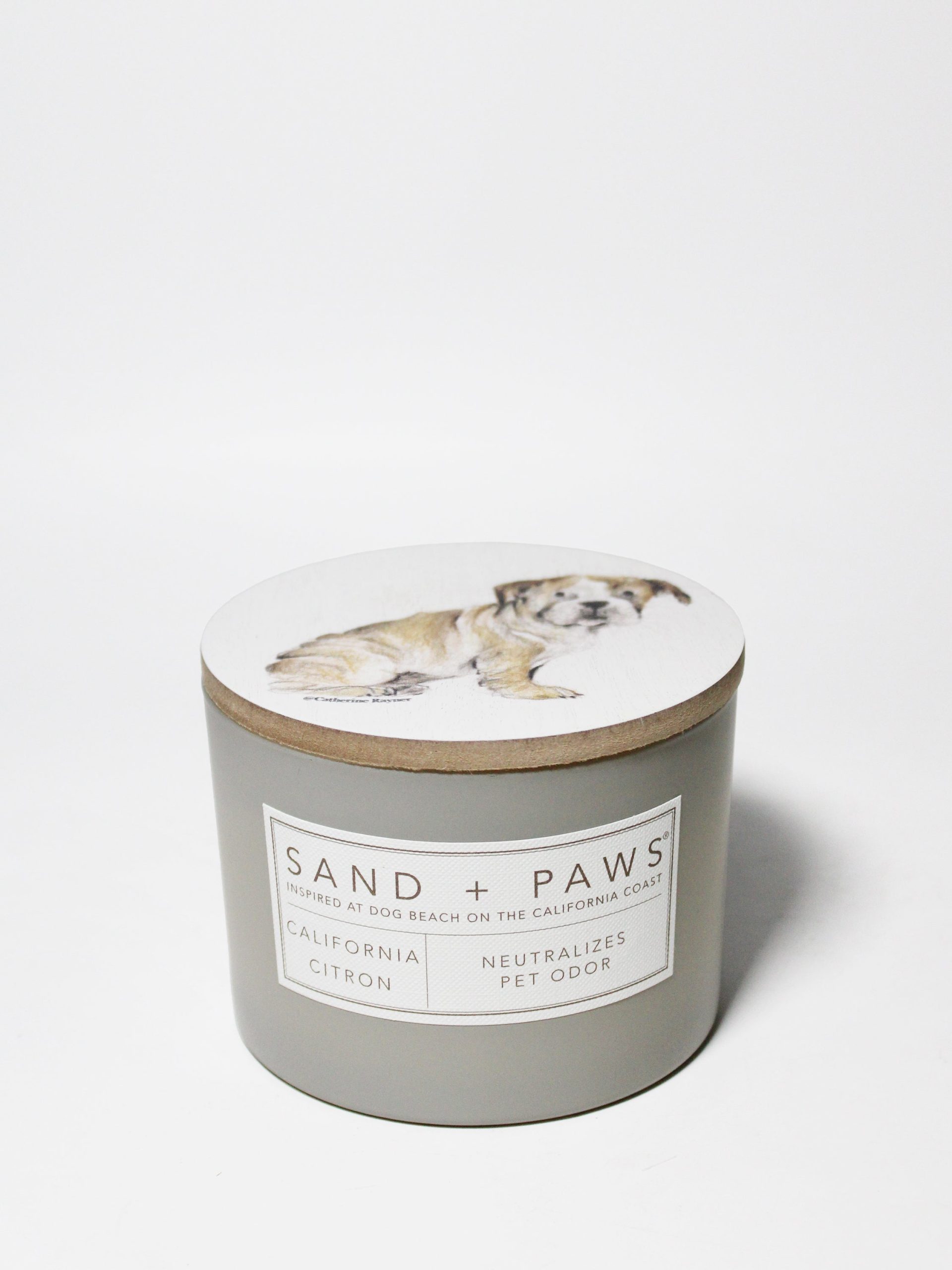 Sand Fog Sand + Paws California Citron 12 oz scented candle