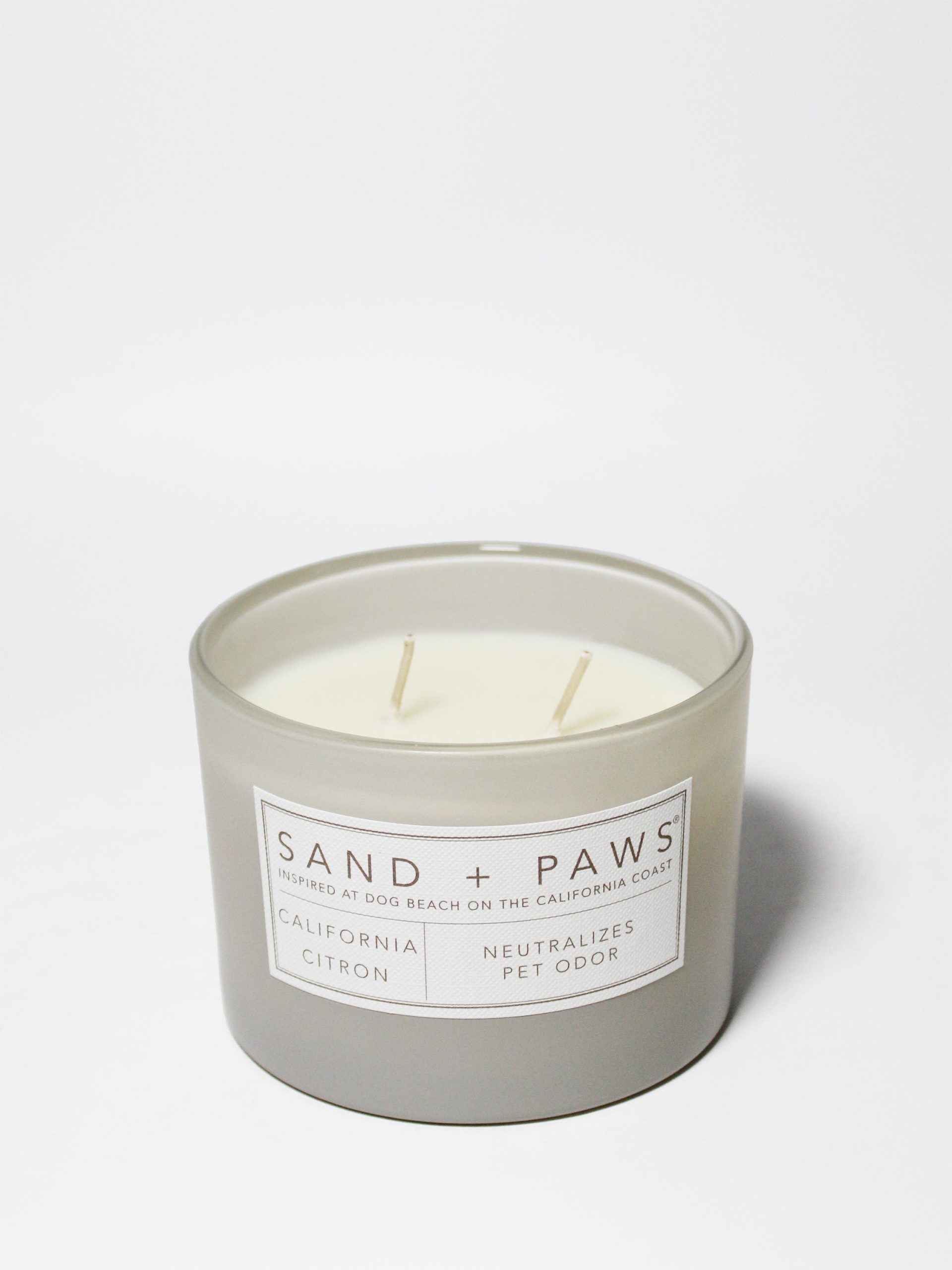 Sand Fog Sand + Paws California Citron 12 oz scented candle - Image 3