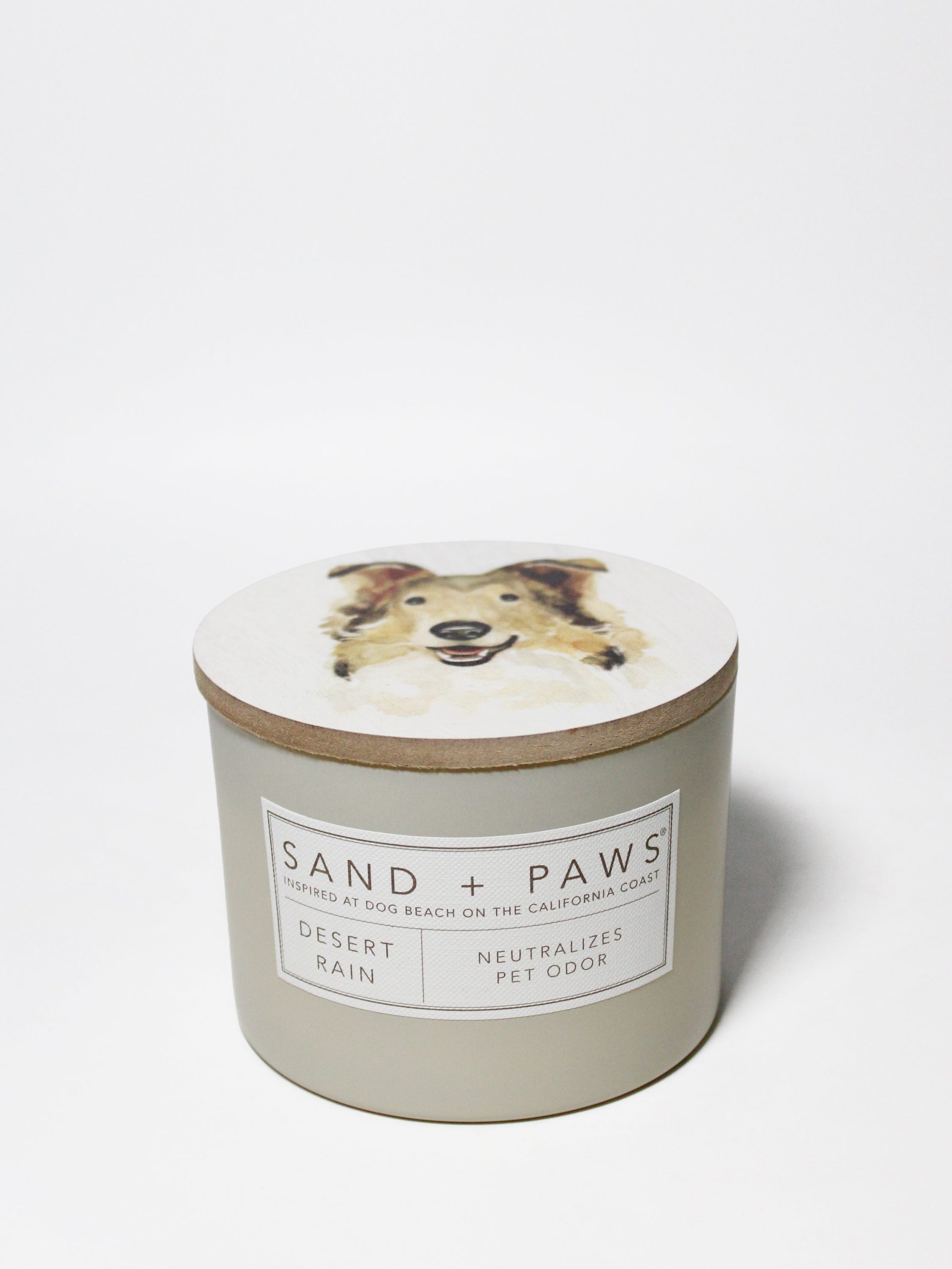 Sand Fog Sand + Paws Desert Rain 12 oz scented candle