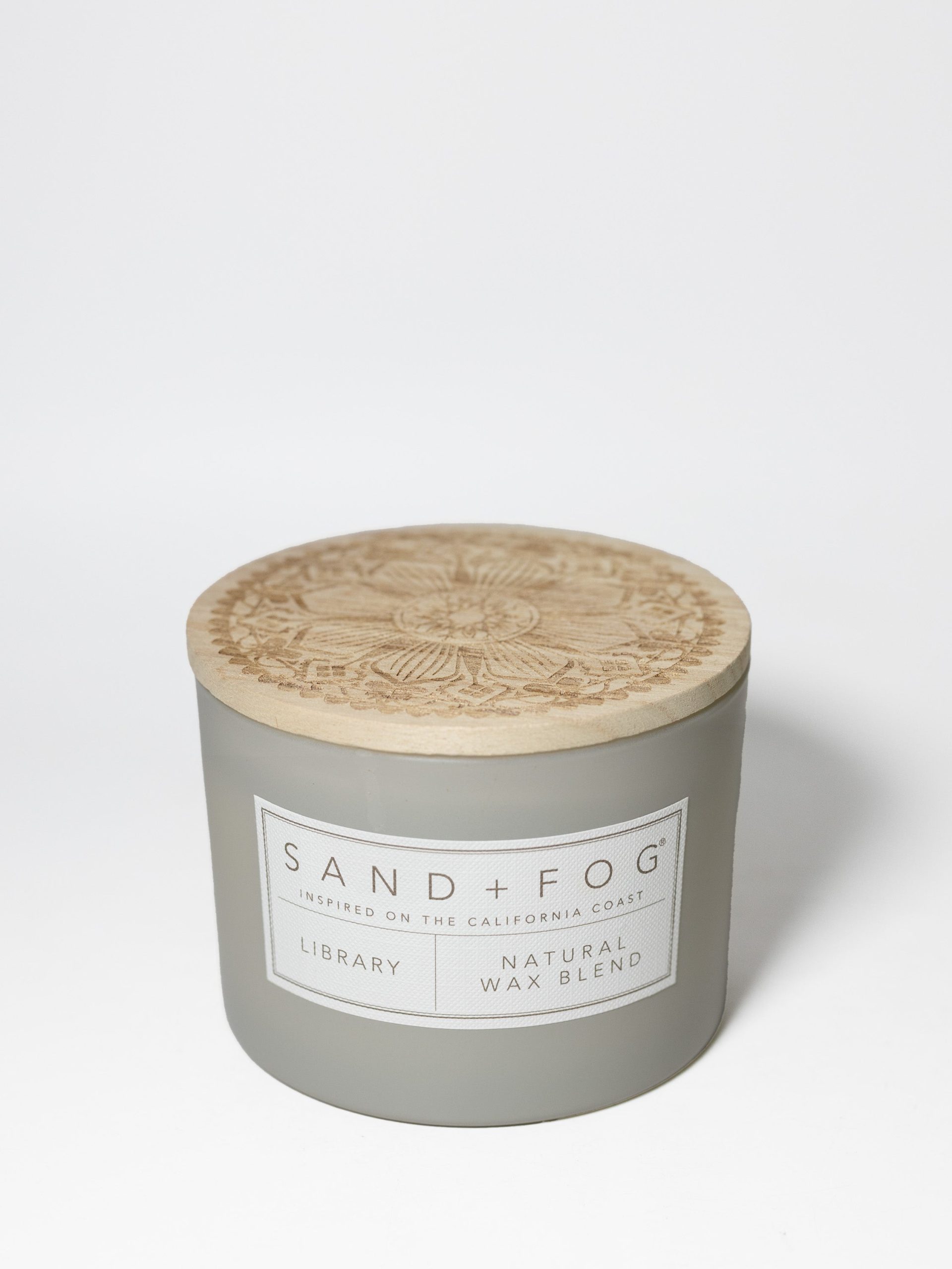 Sand Fog Library 12 oz scented candle