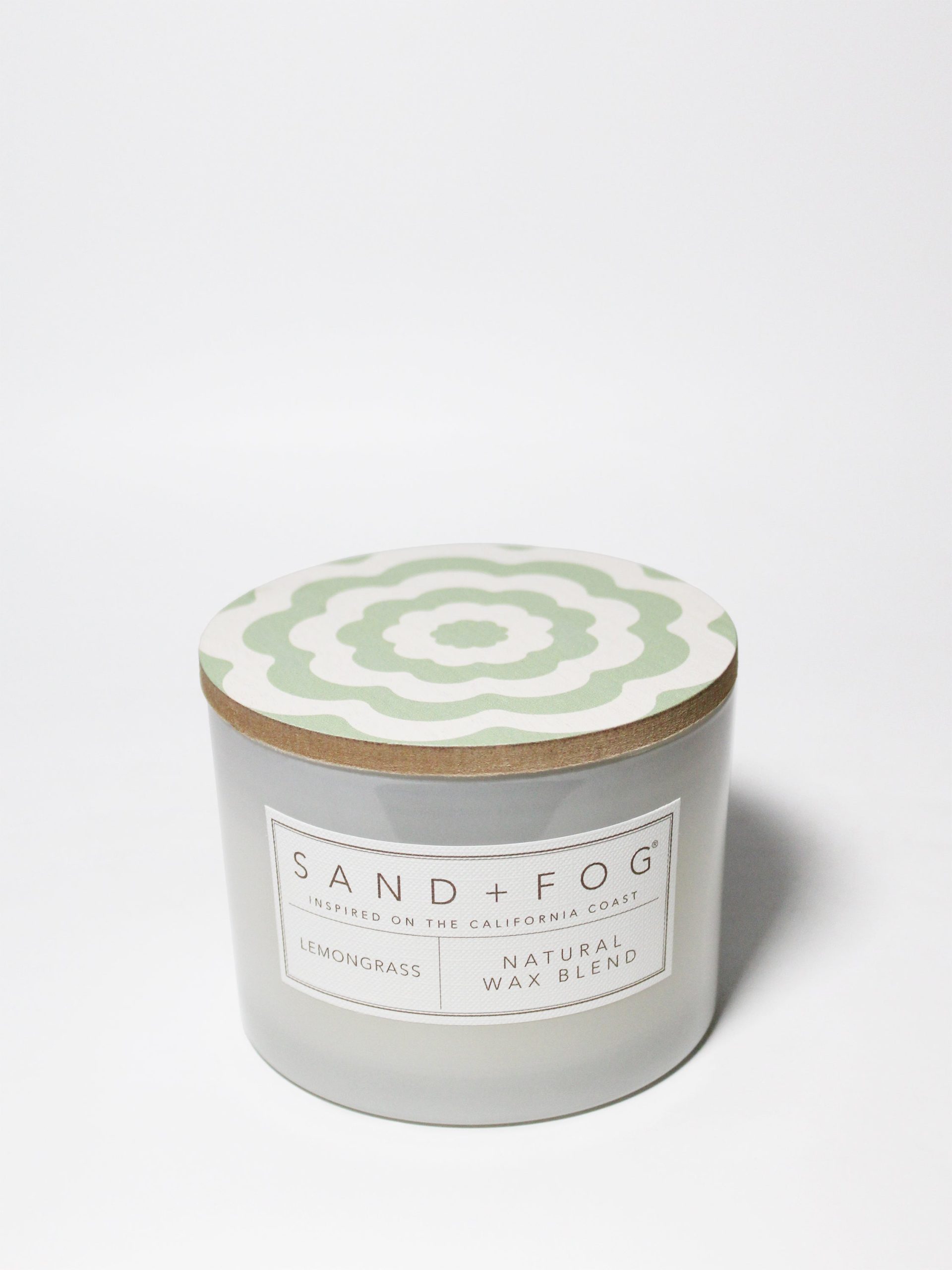 Sand Fog Lemongrass 12 oz scented candle