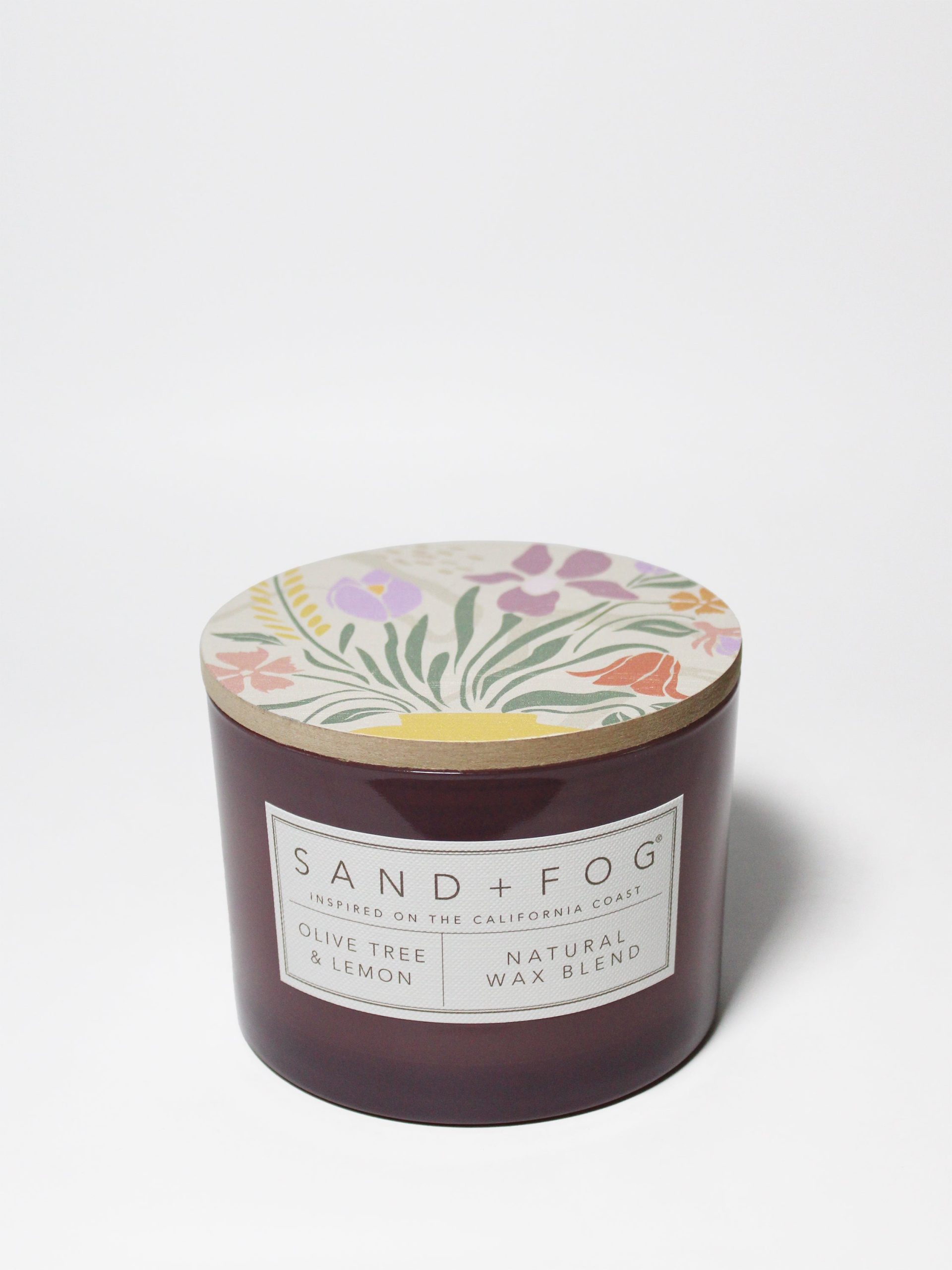 Sand Fog Olive Tree & Lemon 12 oz scented candle