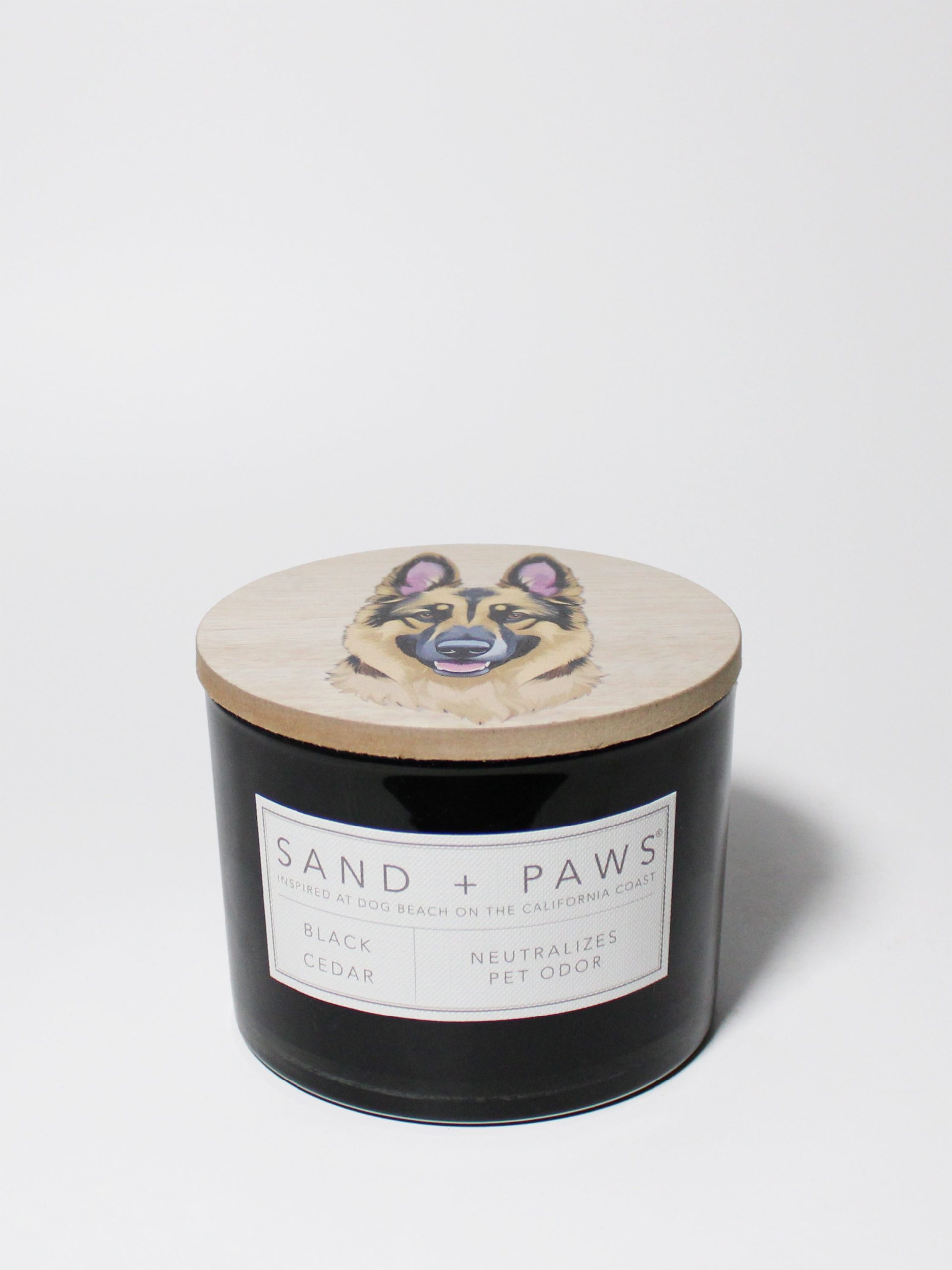 Sand Fog Sand + Paws Black Cedar 12 oz scented candle