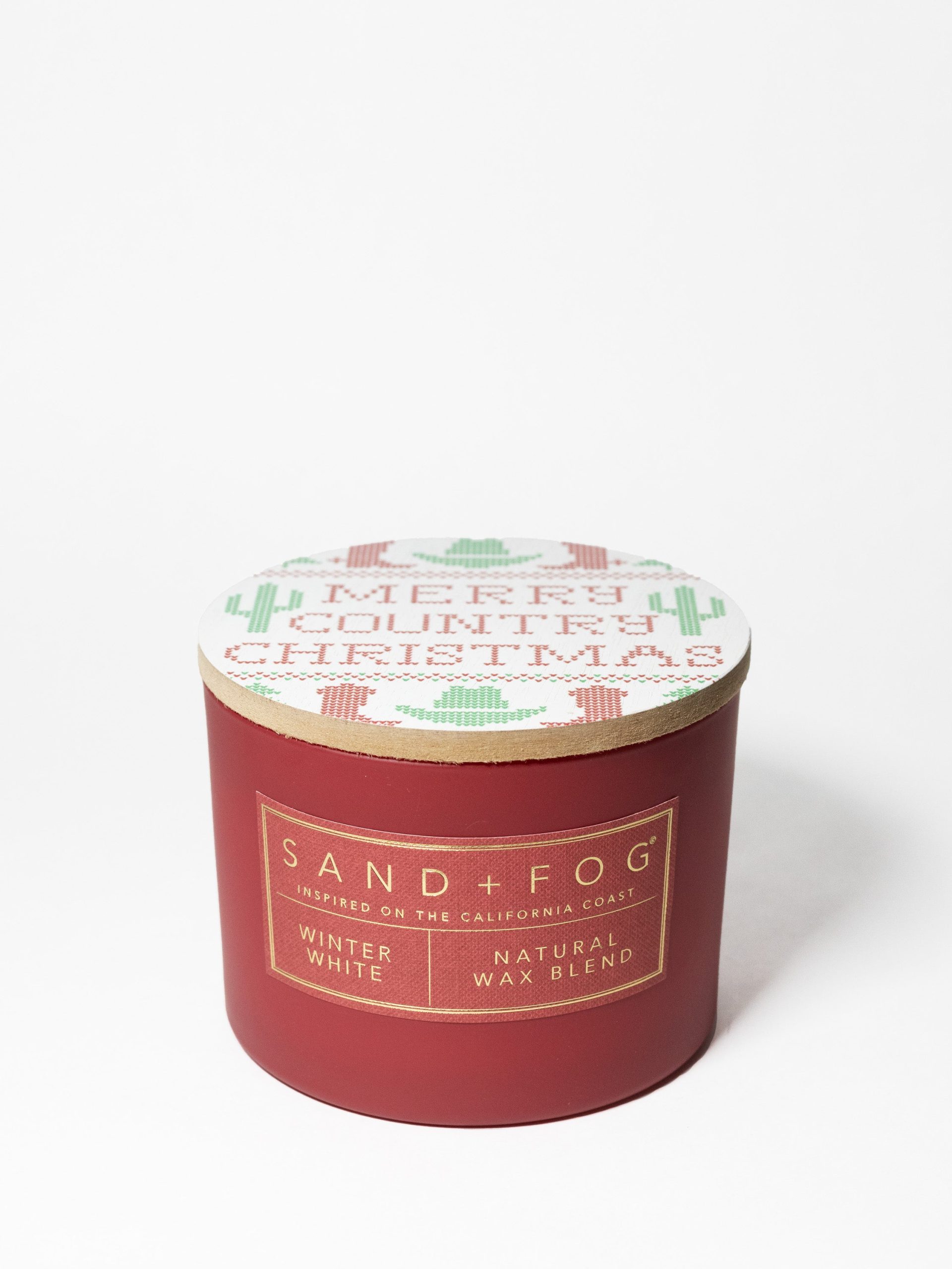Sand Fog Winter White 12 oz scented candle